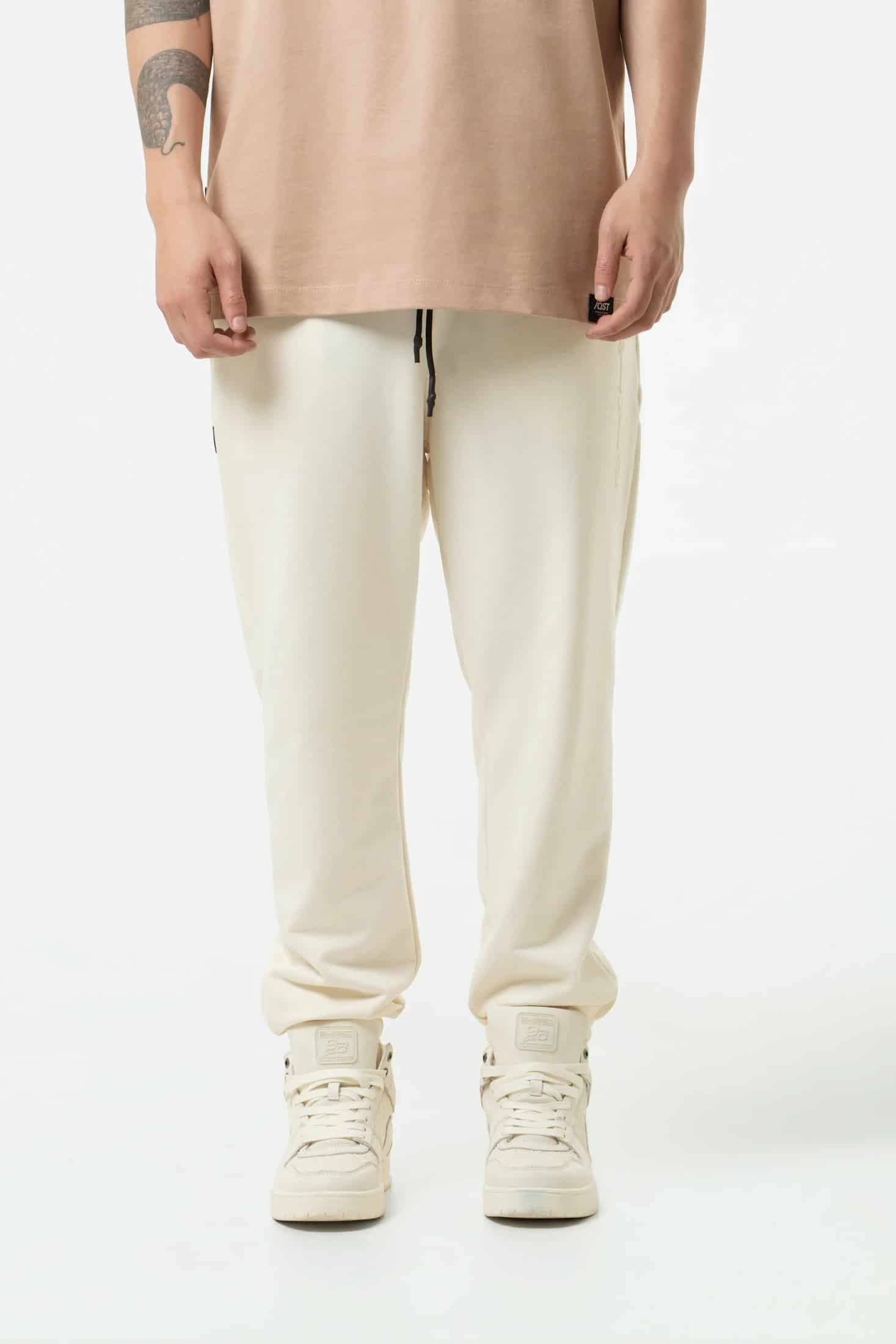 PANTALON JOGG COLOR IVORY - miniatura 2