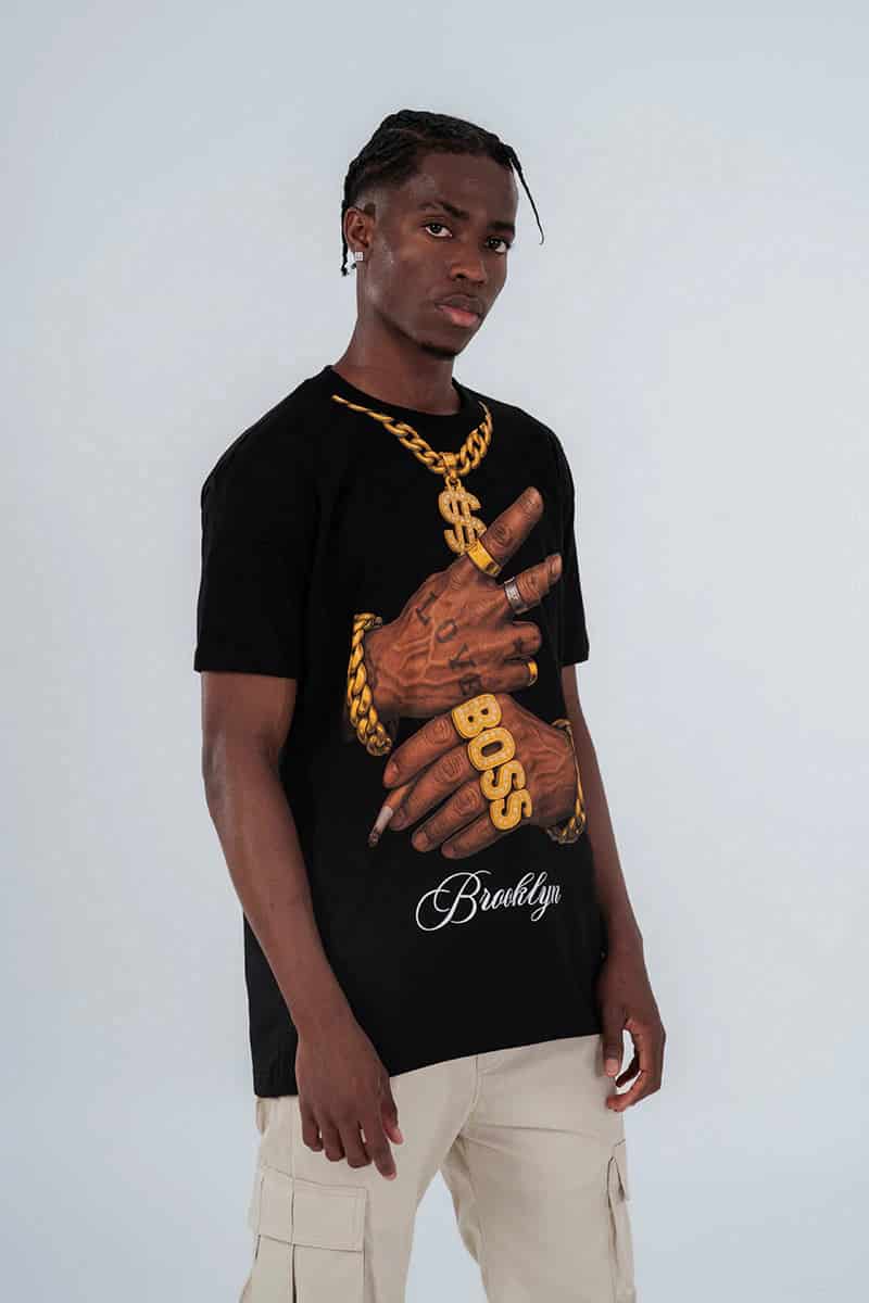 Camiseta regular boss - miniatura 3