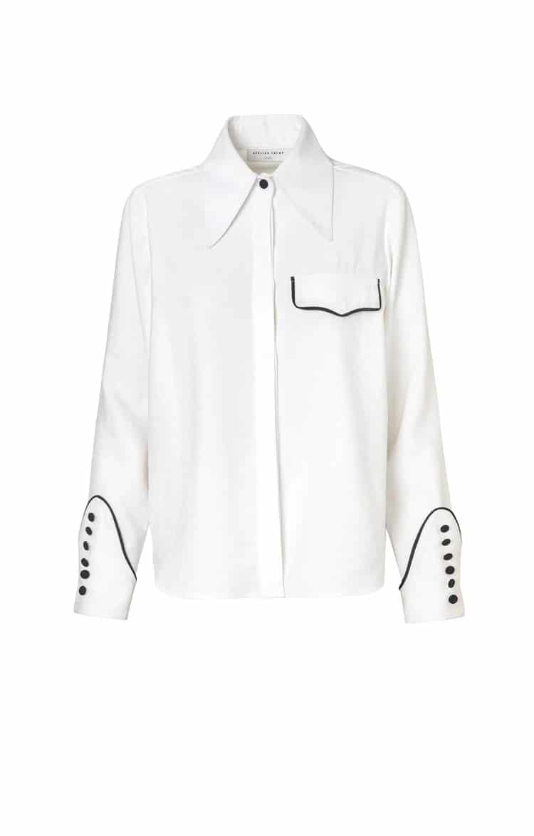 Bruna Ivory Shirt - miniatura 1