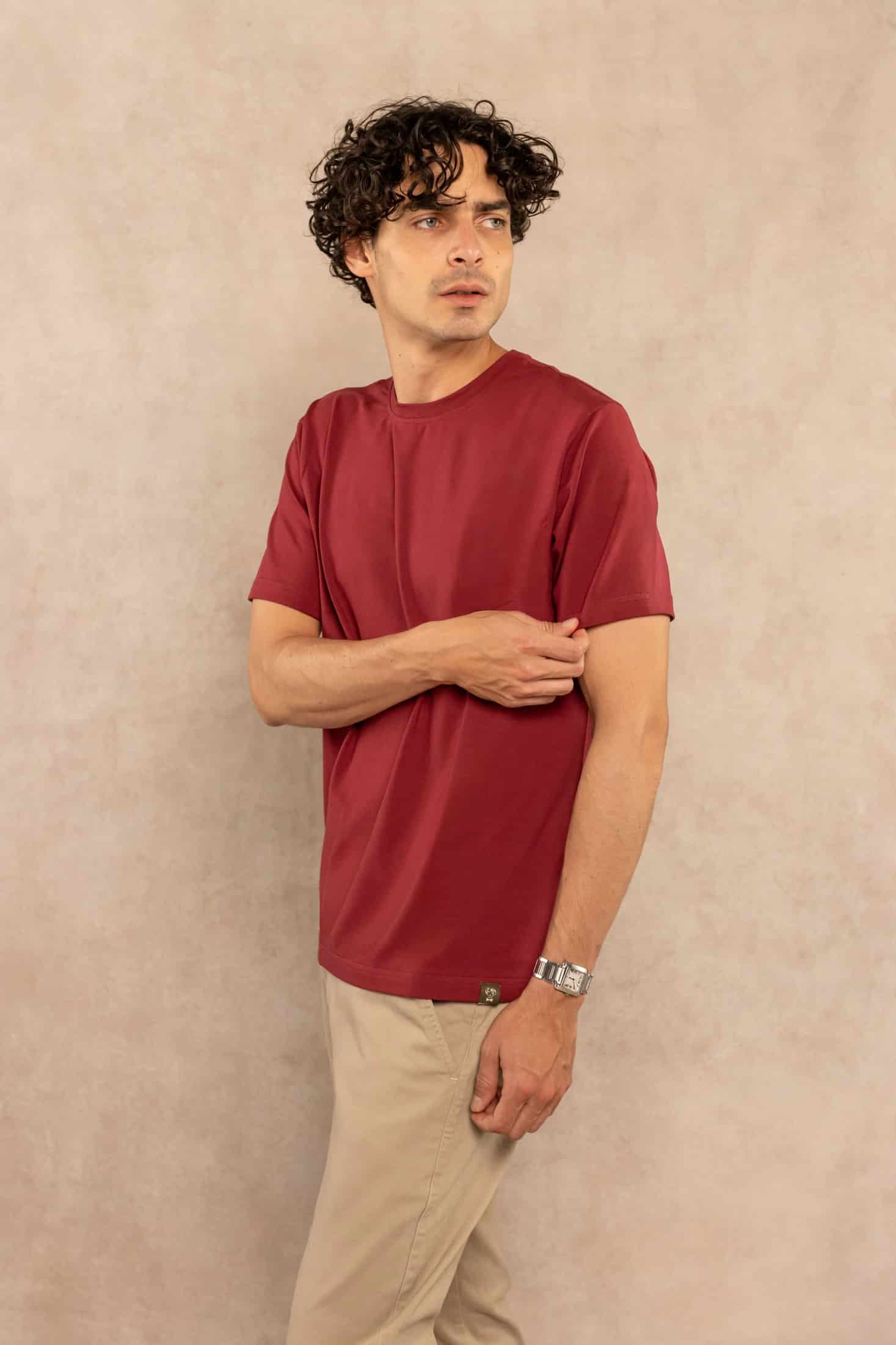 Camiseta Antimanchas Vinotinto - Talla Regular - miniatura 4