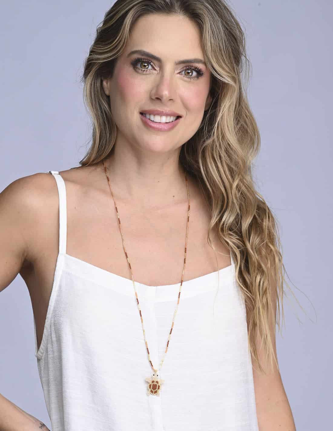 Collar Laria Brown - miniatura 1