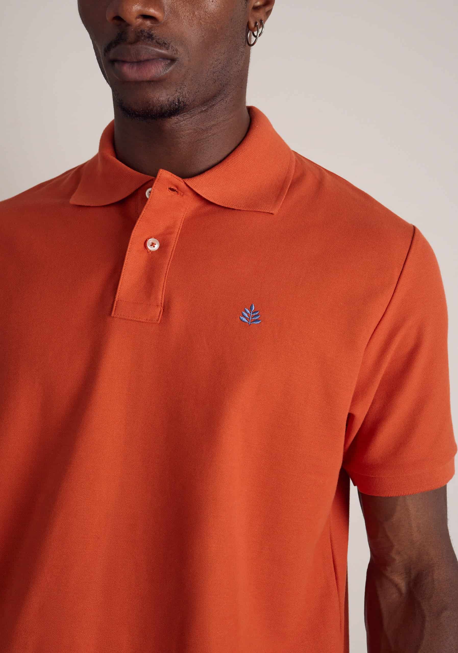 Camiseta Polo H L-Azm Terracota - miniatura 4