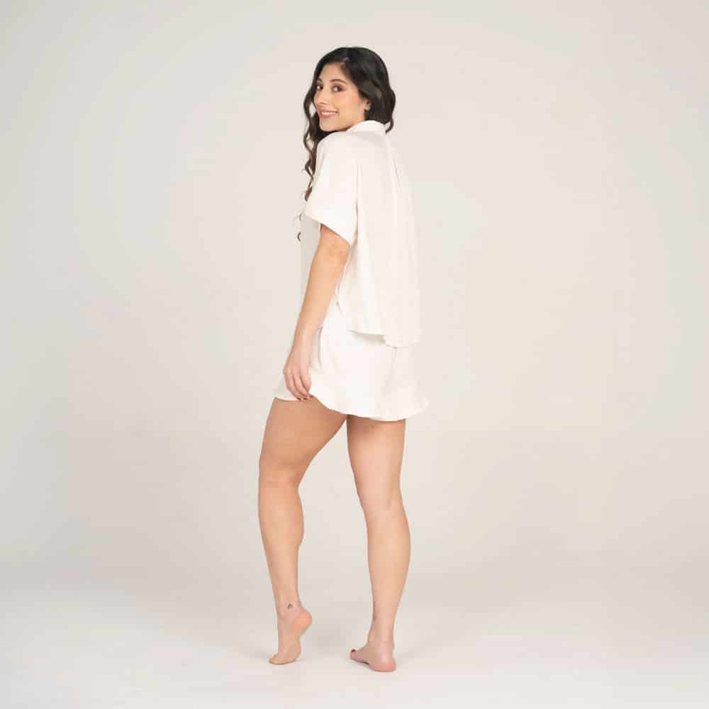 Conjunto de Pijama Short Lino. - miniatura 2
