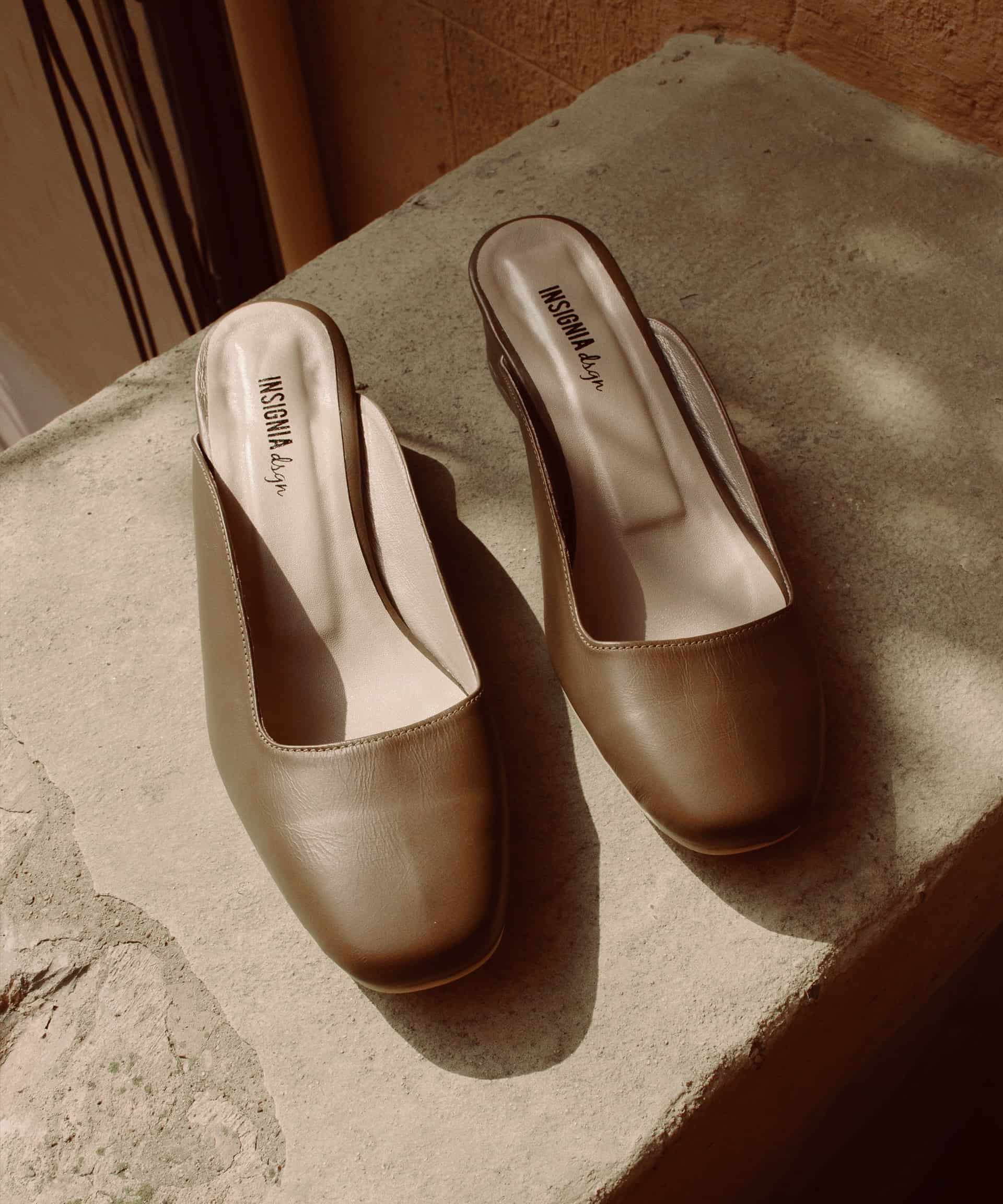 Classic Mule Sandals - Taupé - miniatura 4