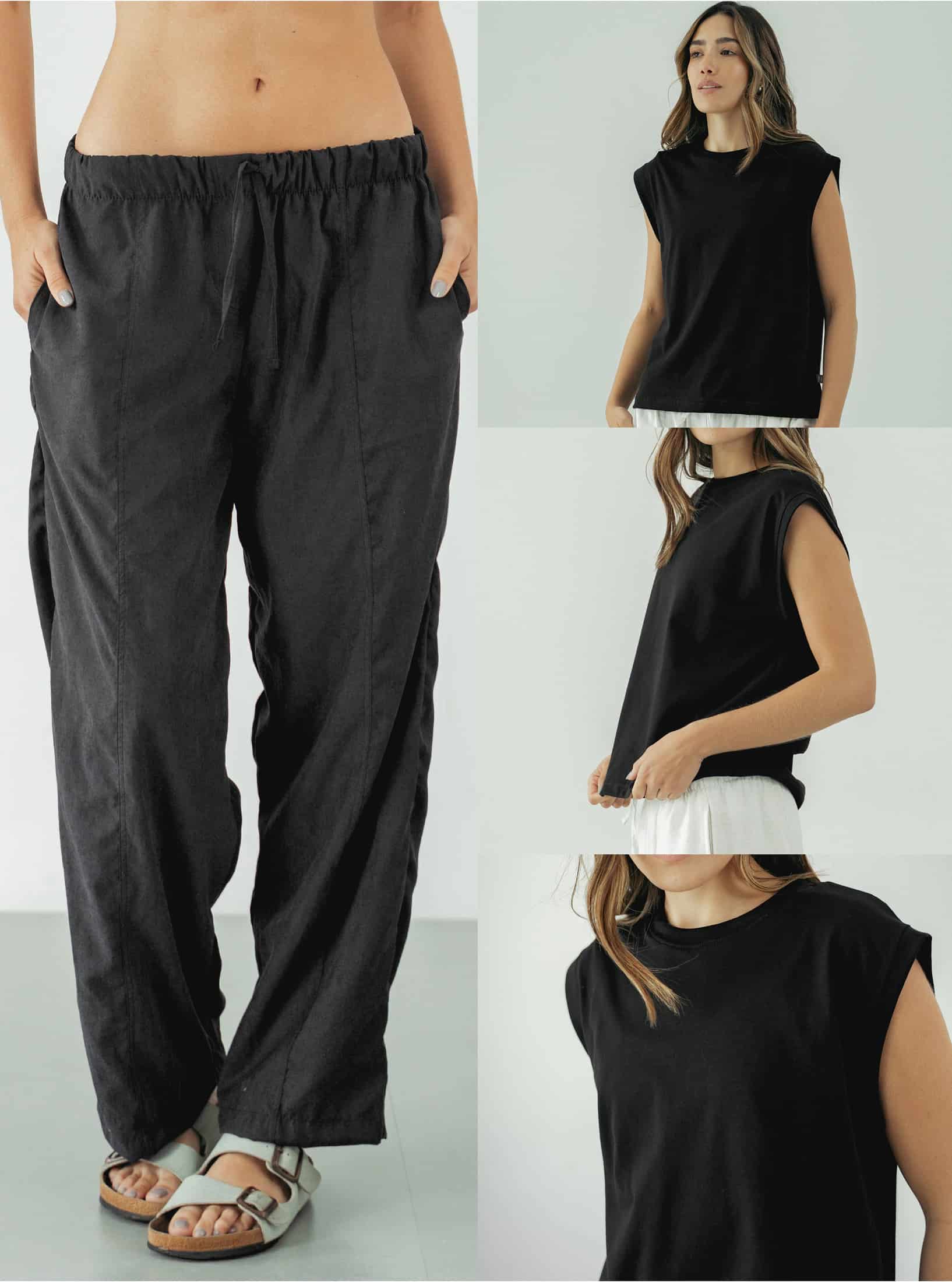 Pack Barrel Black + Muscle Tee - miniatura 1