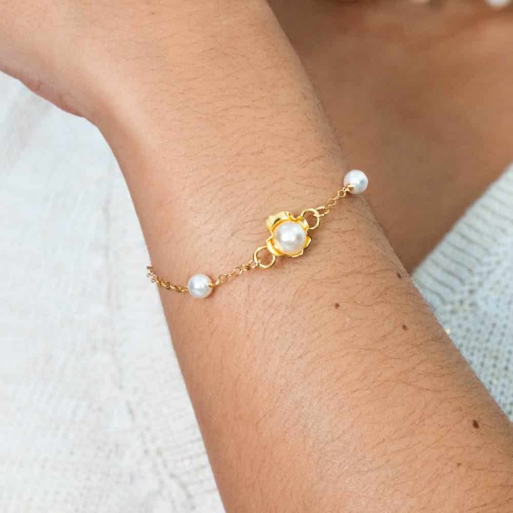 Pulsera Intervalo Dorado - miniatura 2