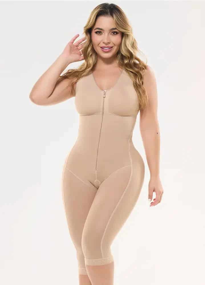 Faja Post-Lipo: Compresión media y brasier integrado | Salome 523 C - miniatura 1