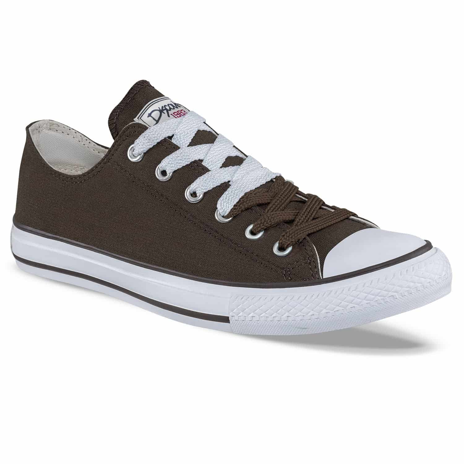 Tenis Casuales Discovery Bajo Café Croydon Unisex - miniatura 1