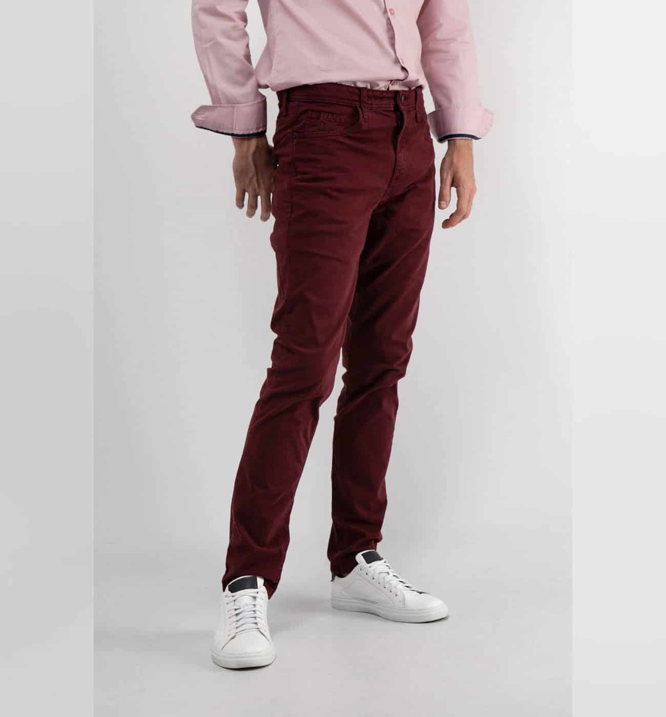 Pantalon Slim Vino - miniatura 1