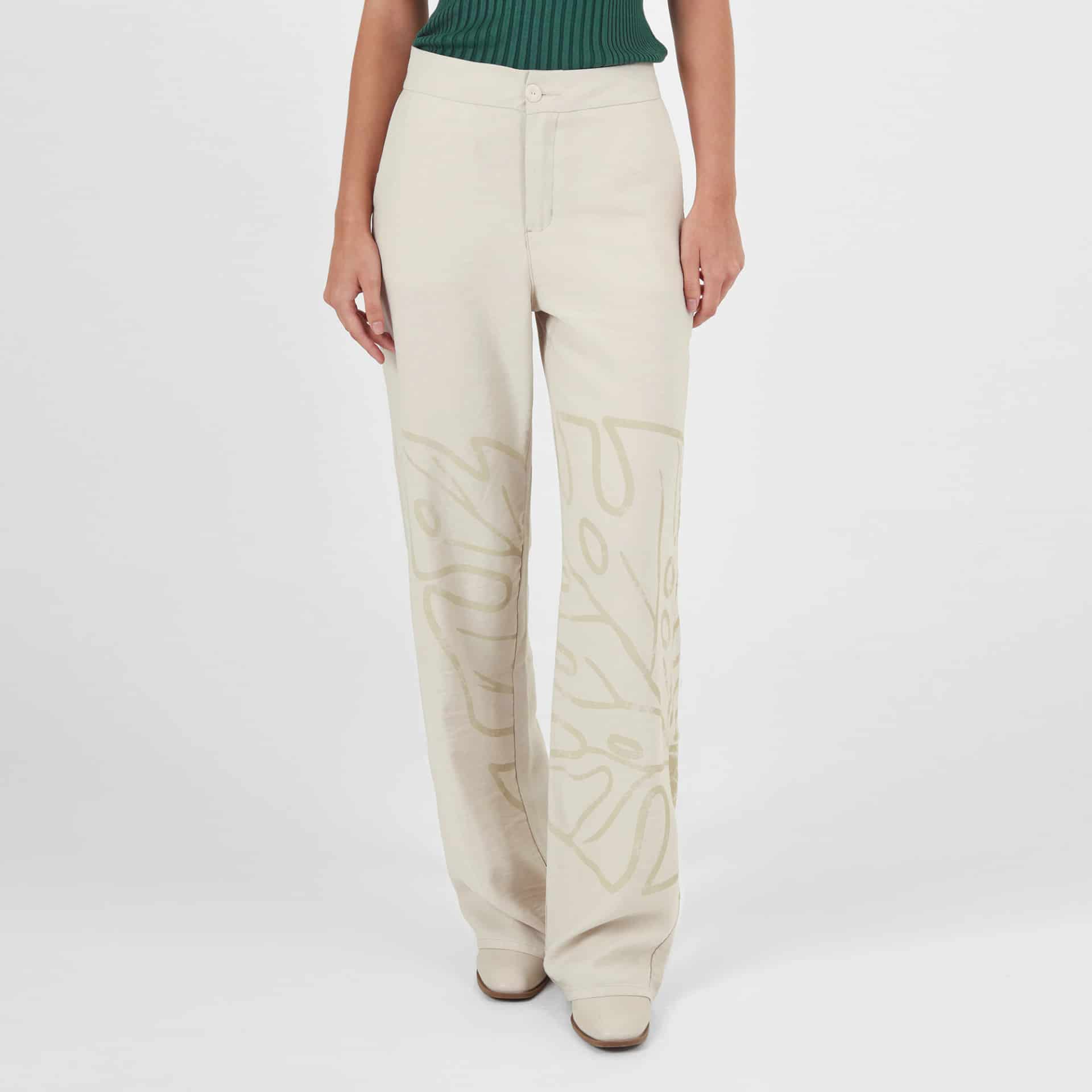 Pantalon Tiro Alto Bota Recta - miniatura 4