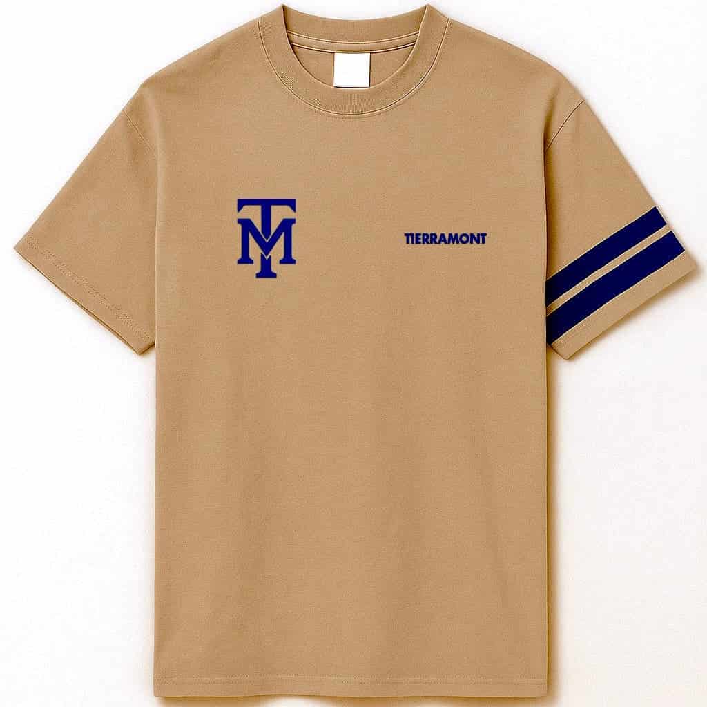 Camiseta Marrón Tierramont Unisex - miniatura 2