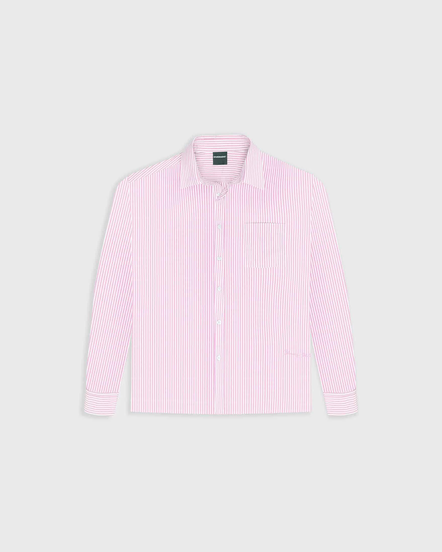 Pinstripe Shirt - Baby Pink - miniatura 1