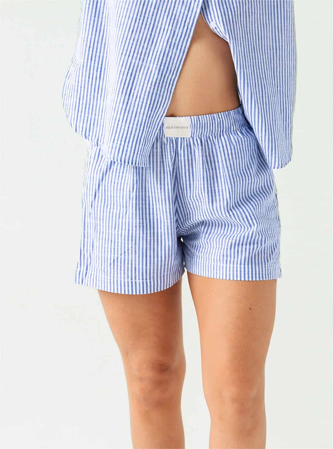 Short Resort Rayas - Navy - miniatura 4