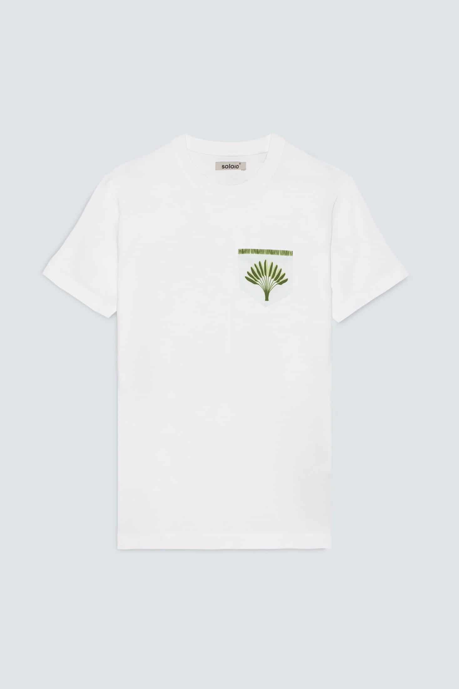 Men's cotton t-shirt palmar pocket - miniatura 1