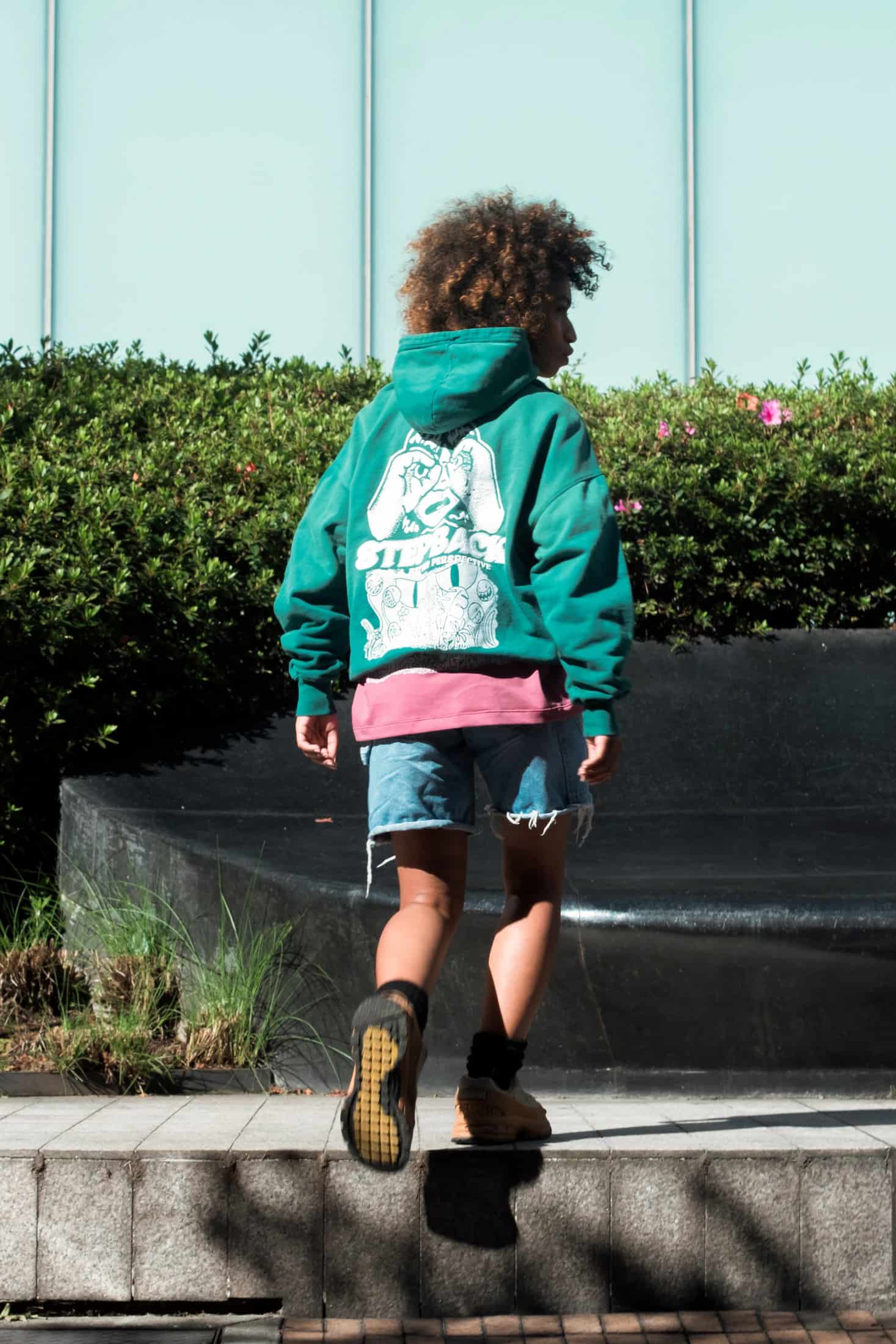 HOODIE POINT.ZERO VERDE - miniatura 3