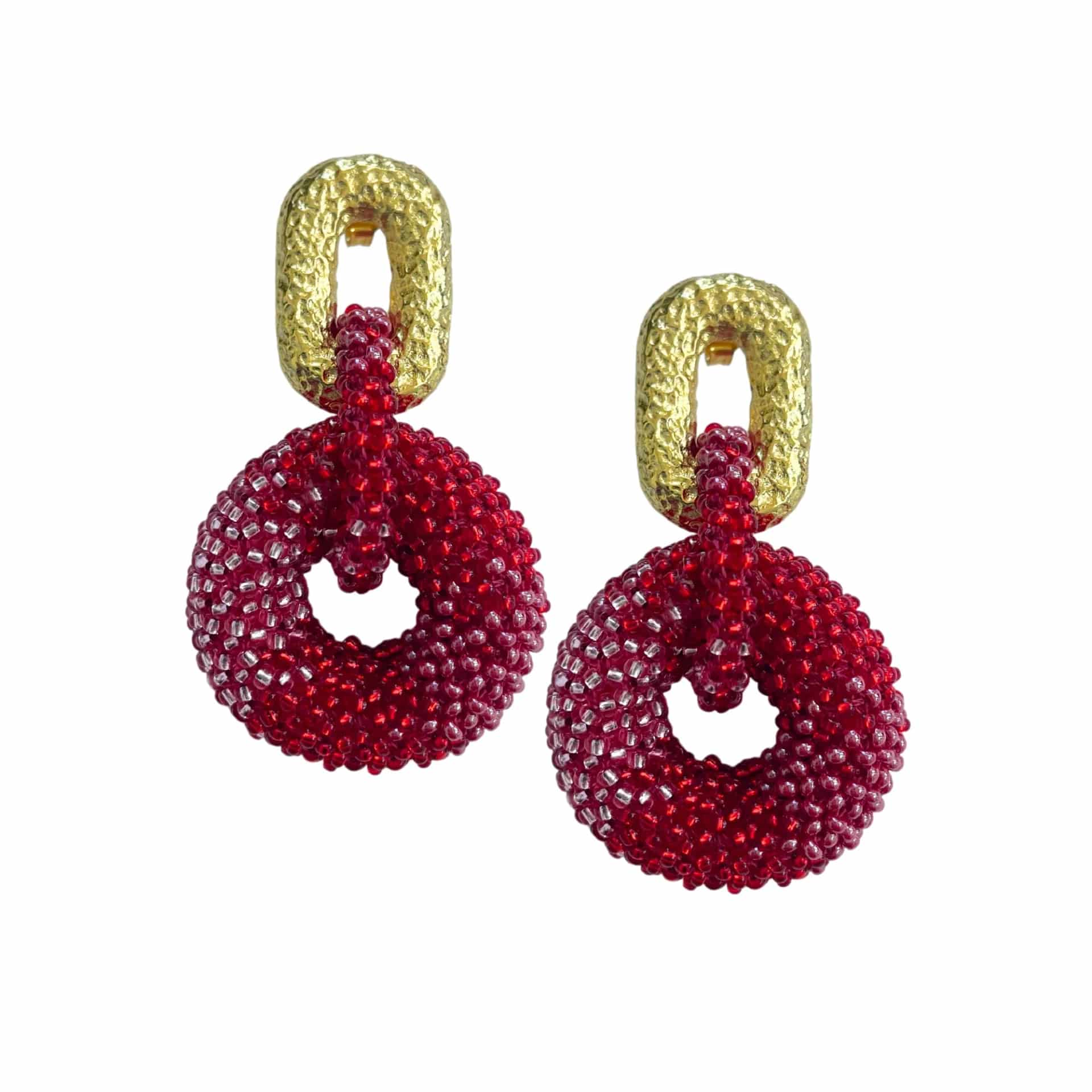 Linked Donuts Earrings - miniatura 18