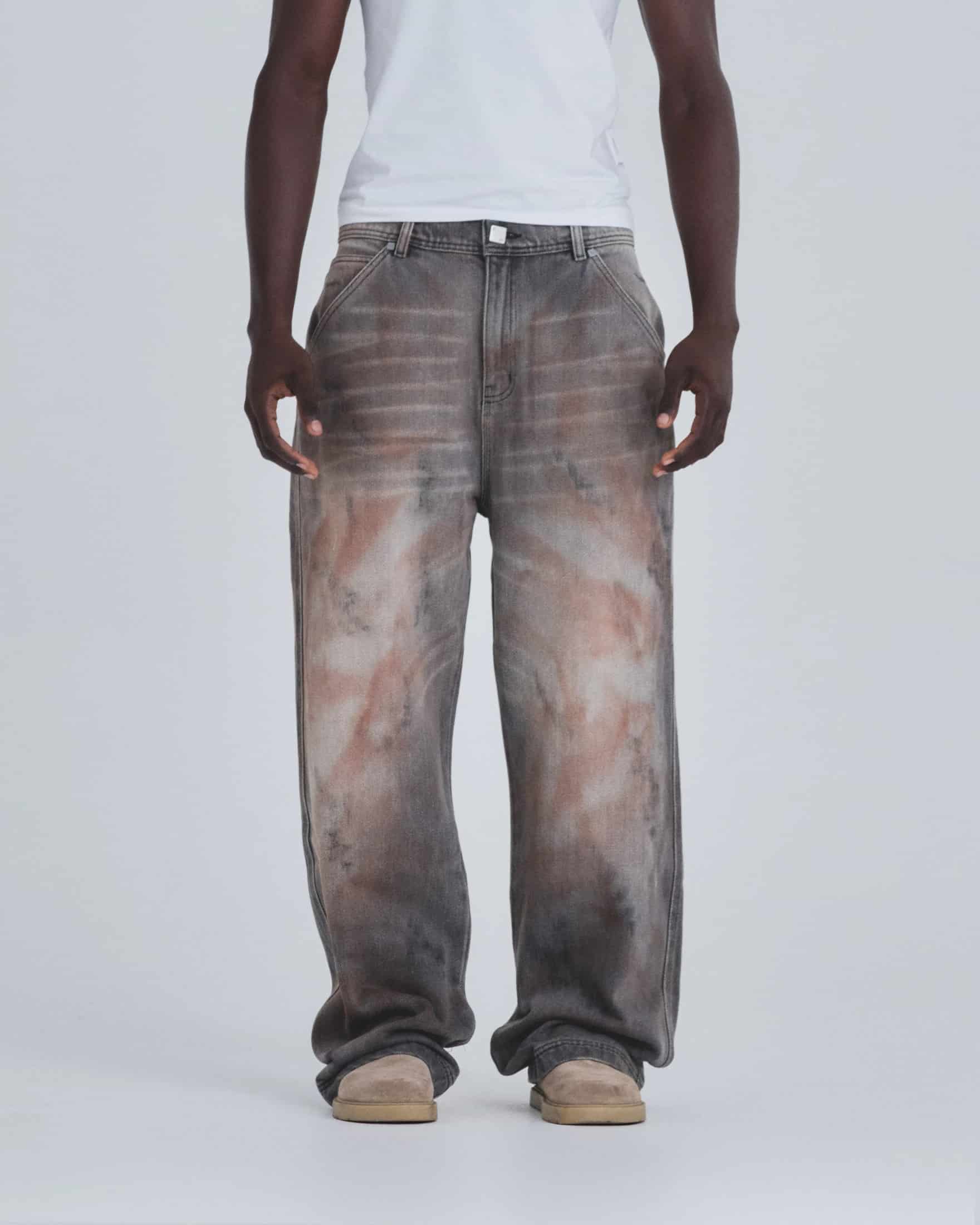 Holy State UNDGLD Wide Jeans Mechanic Gray - miniatura 2