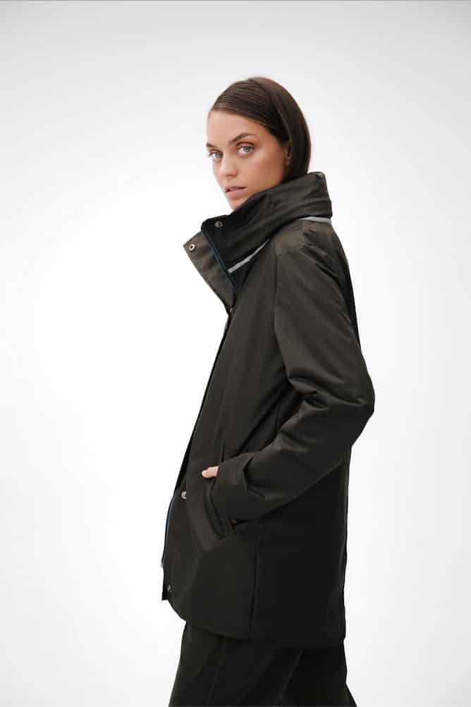 RAINCOAT OLIVE - miniatura 3