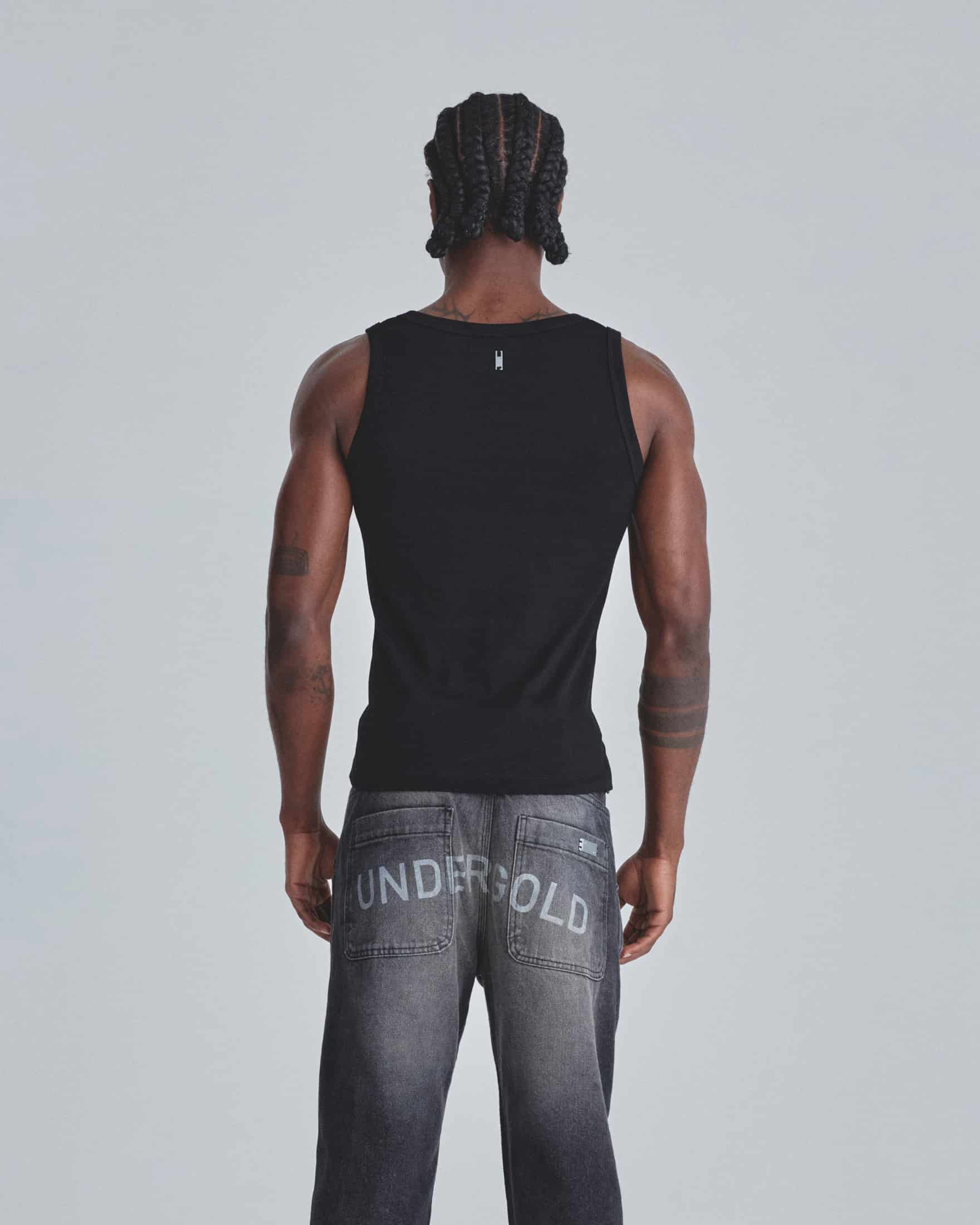 Line Undergold Studio Tank Top Black - miniatura 7