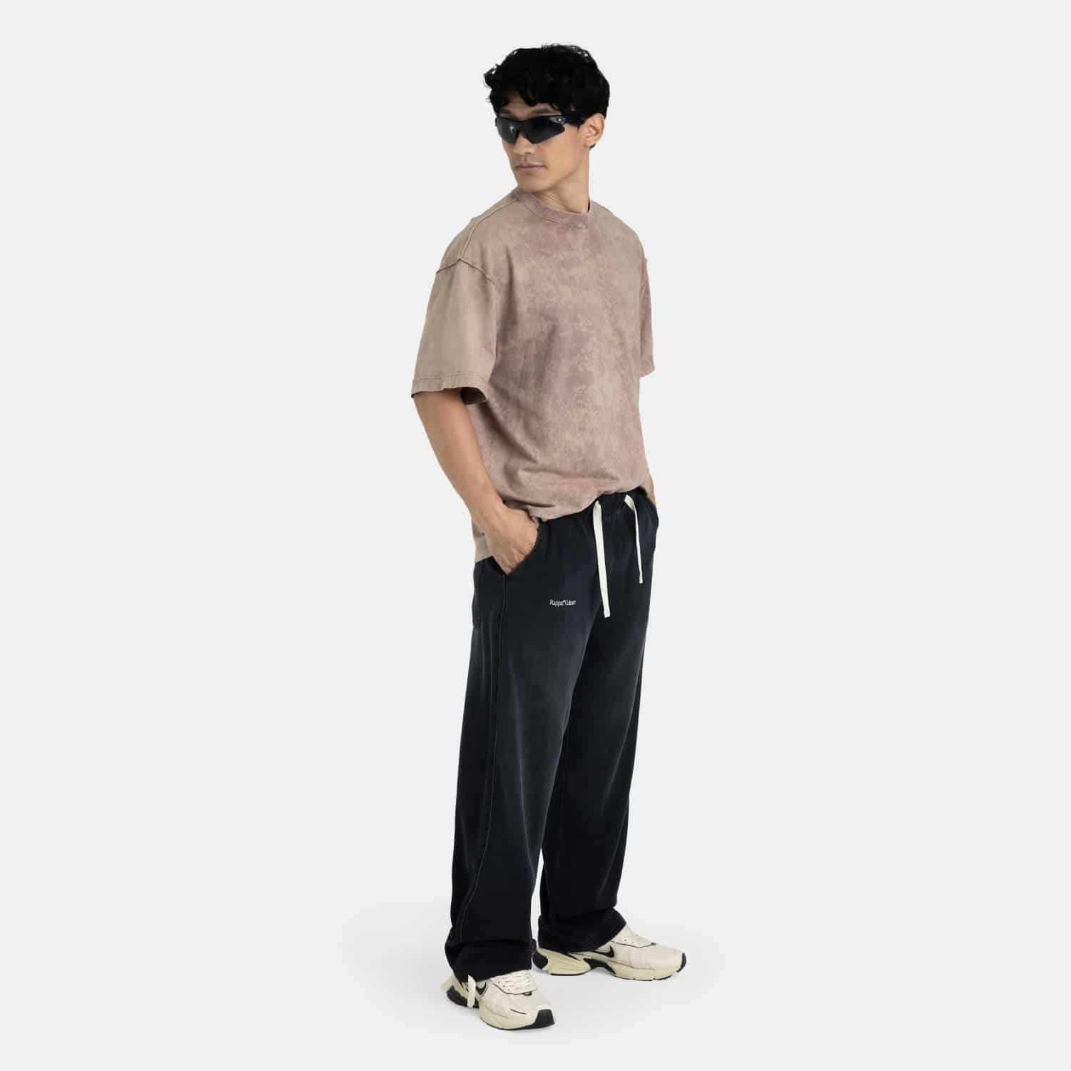 Acid Washed Boxy Tee Mocca - miniatura 4