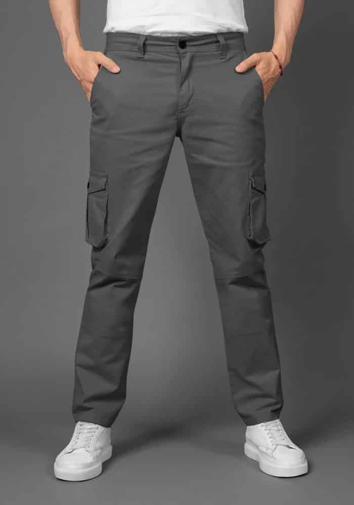 Pantalon en Dril Cargo para Hombre Thunder - miniatura 2