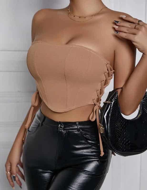 BRALETTE NUDE STRAPLE - miniatura 4