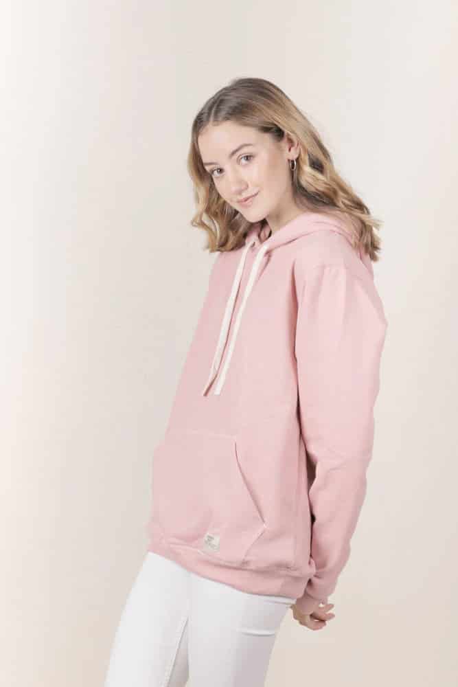 HOODIE ROSADO UNISEX- BASICO - miniatura 2
