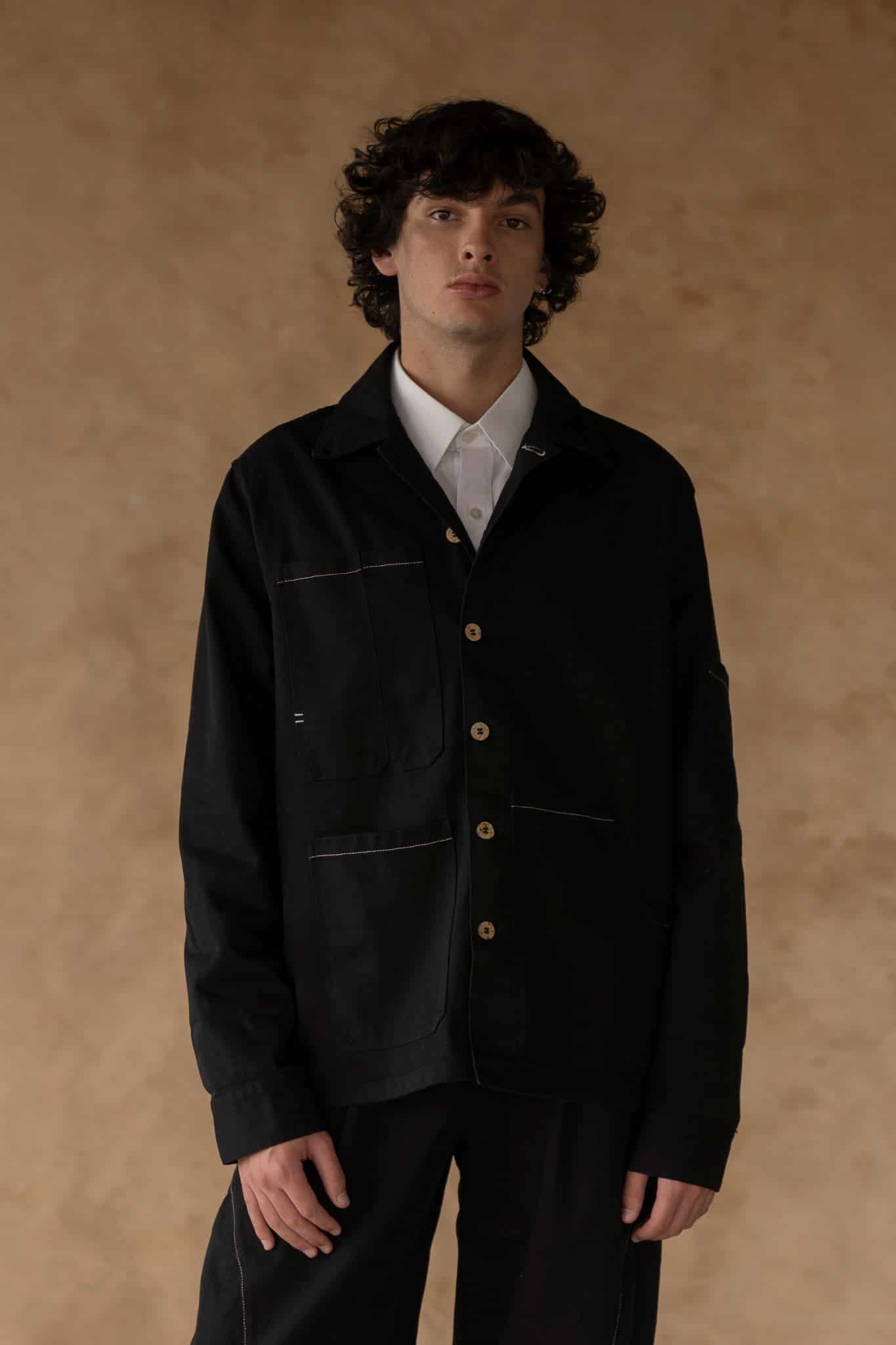 Chaqueta equilibrio negro - miniatura 1