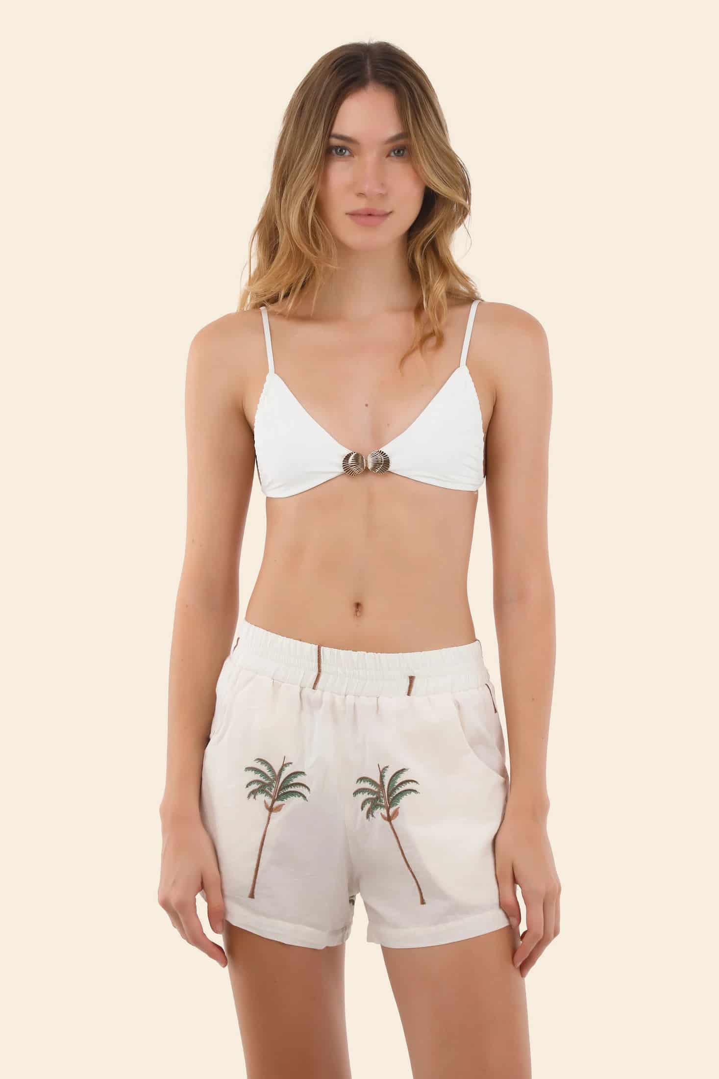 Ivory Summer Palms Muse Short - miniatura 2