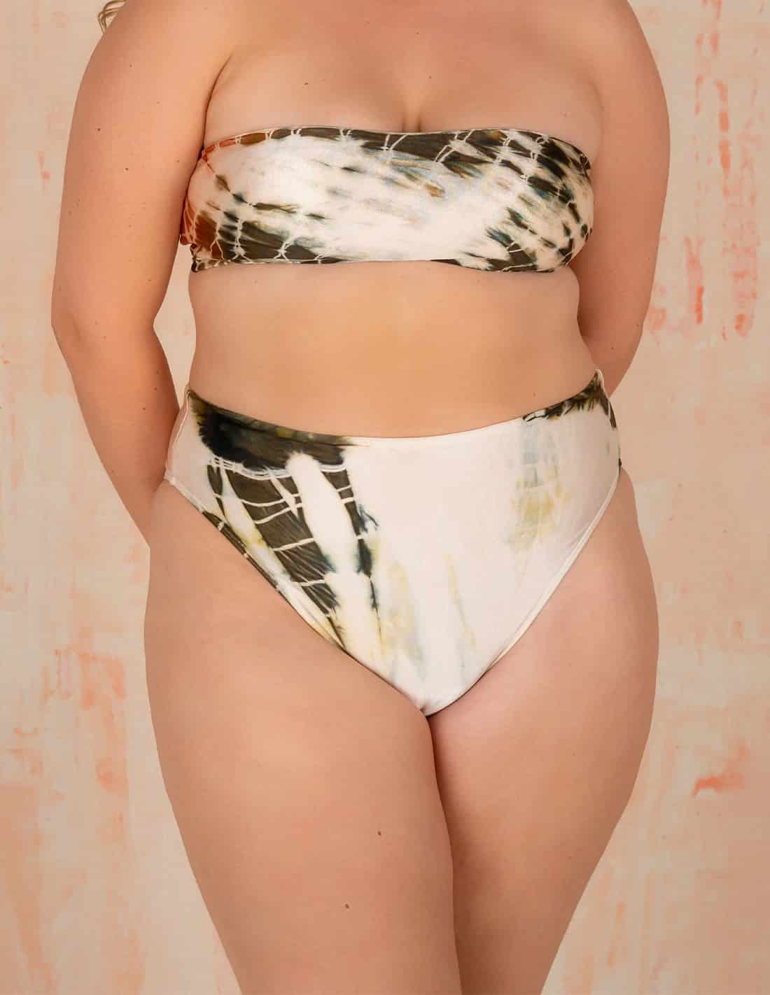 Panty Wata Salmon + Pistacho + Dark Green - miniatura 1