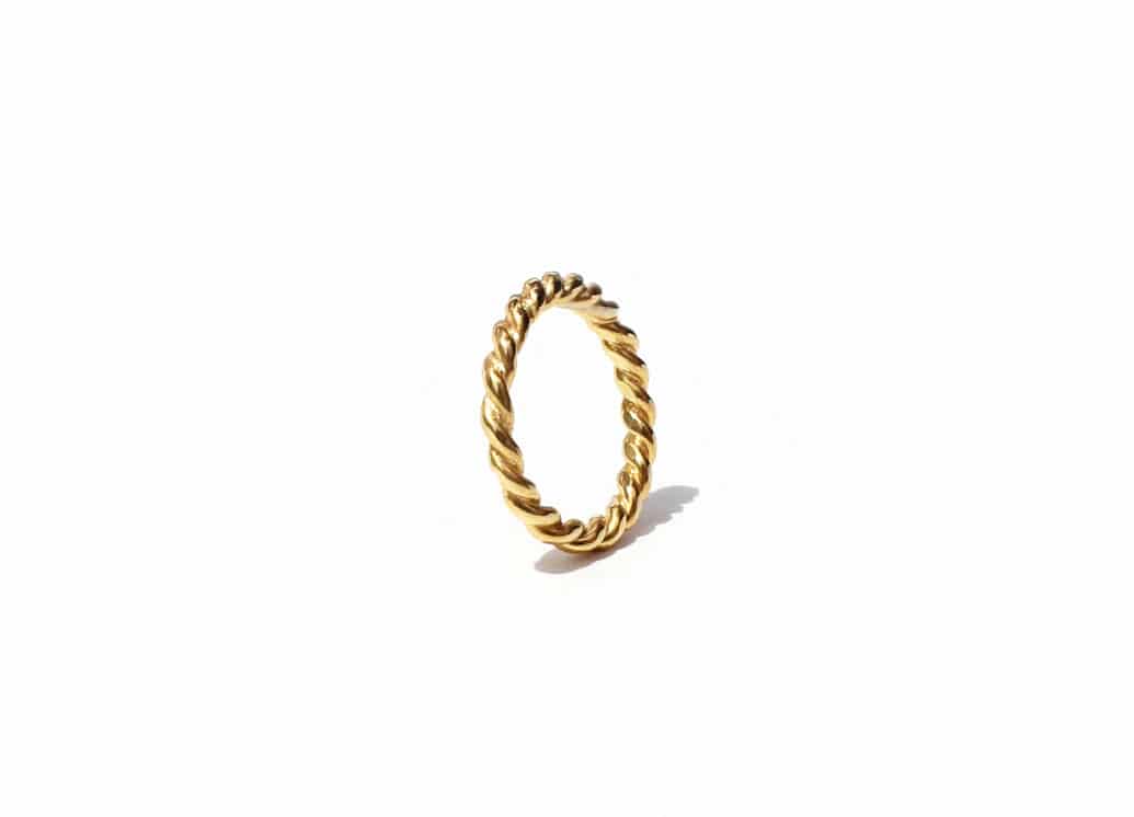 Anillo Trenza Grueso - miniatura 3