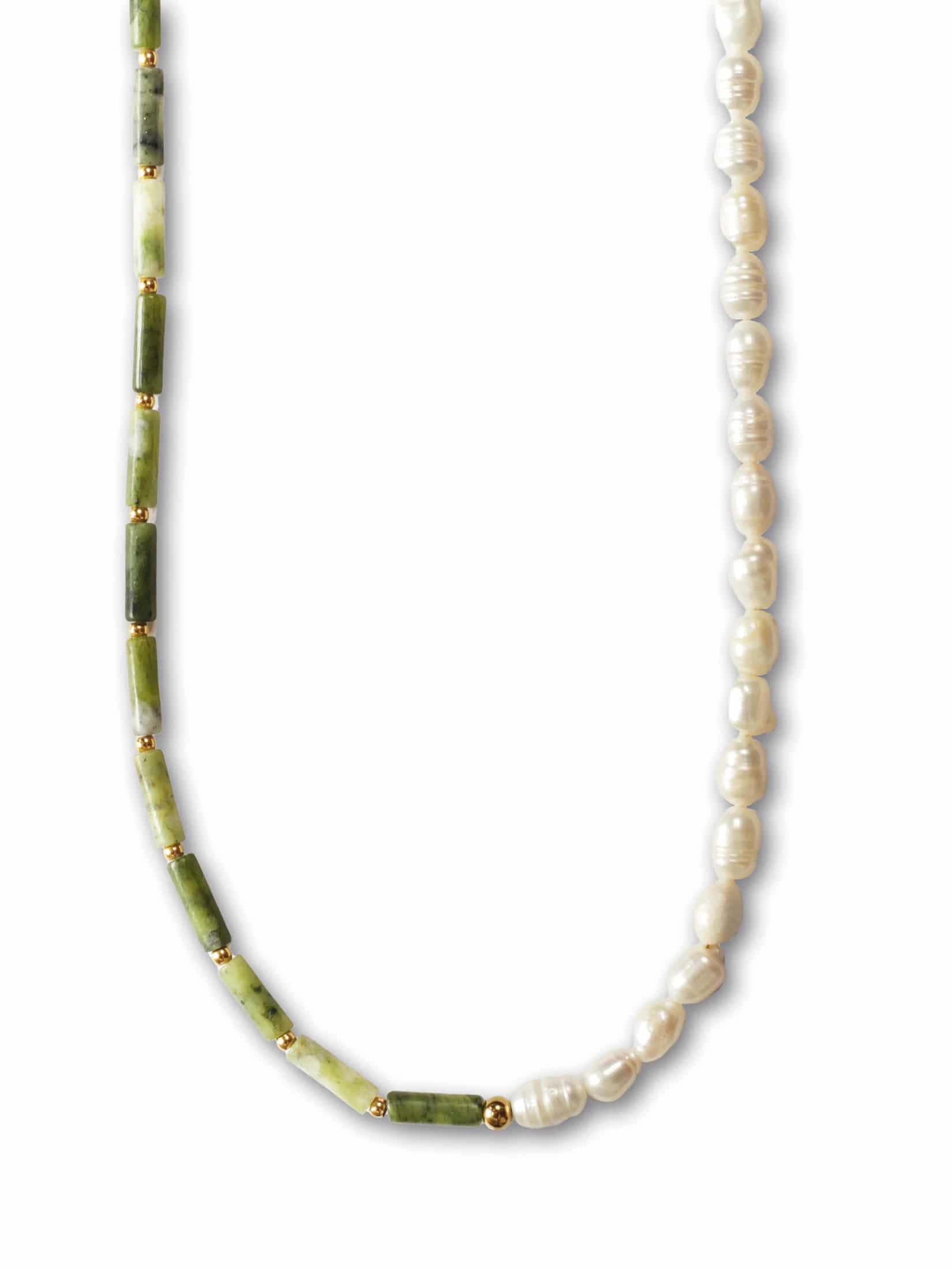 Collar Perla de Rio y Jade - miniatura 2