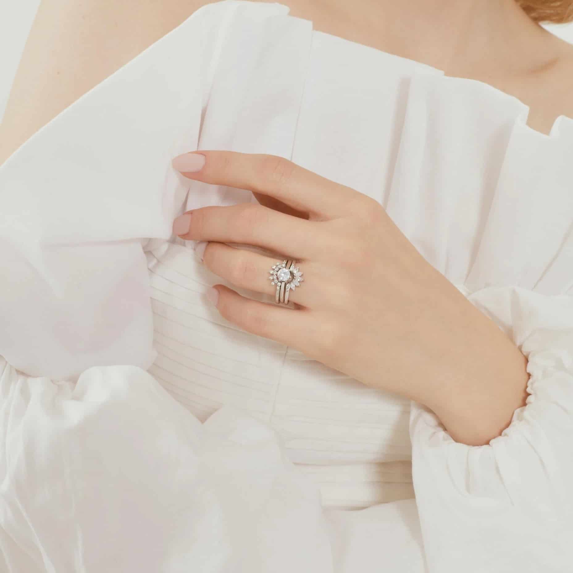 Anillo Seis uñas engagement ring - miniatura 9