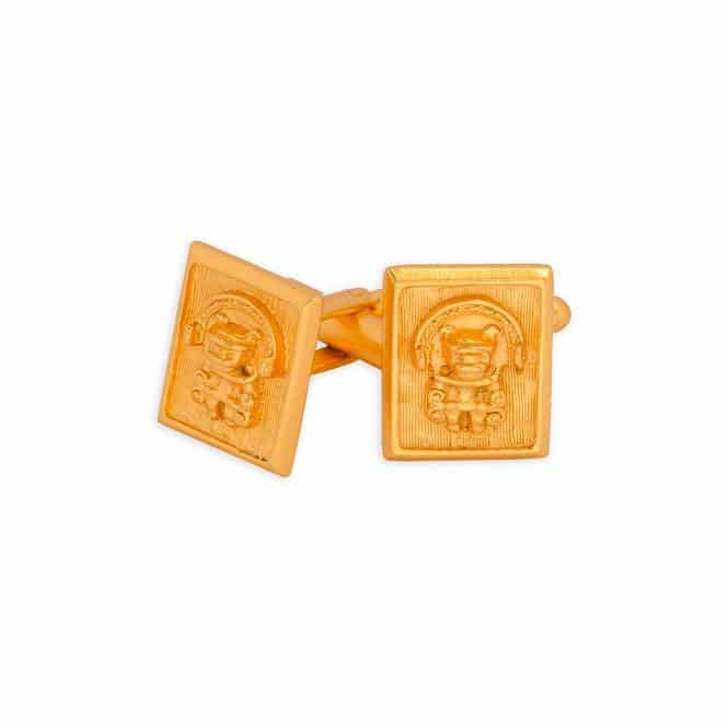 Mancorna Cuadrada Zoomorfo con Aretes Tairona - miniatura 1