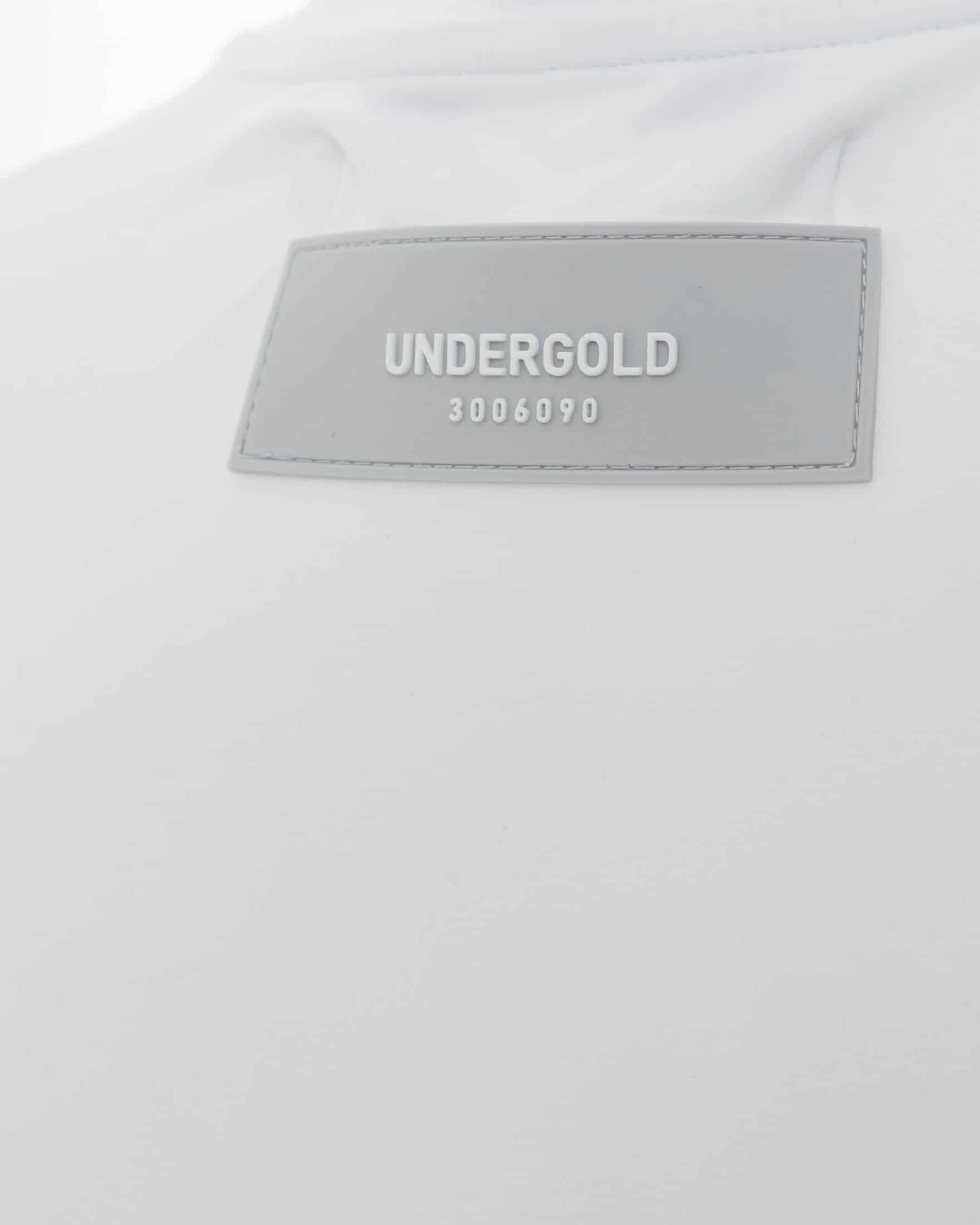 W Basics Undergold Studio Ultra Slim Long Sleeve Tee White - miniatura 4