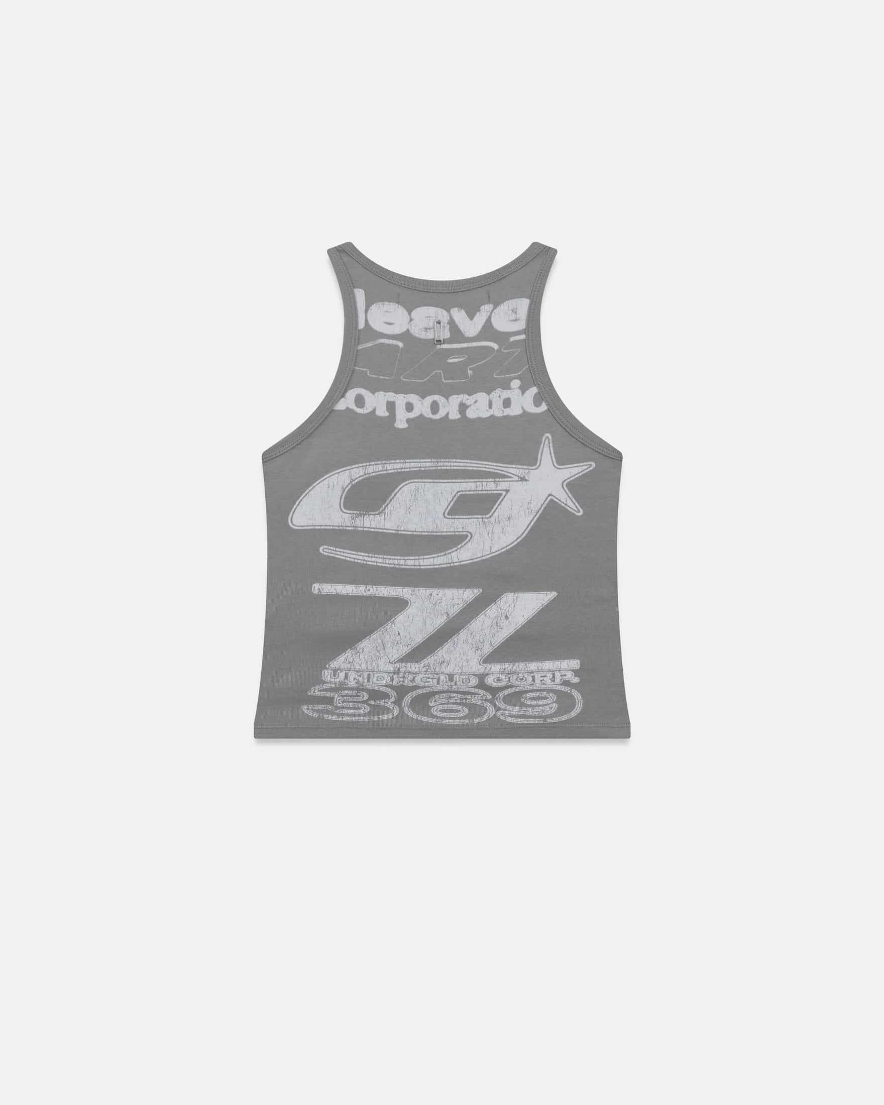 Act 1 Racer Halter Tank Top Gray - miniatura 3