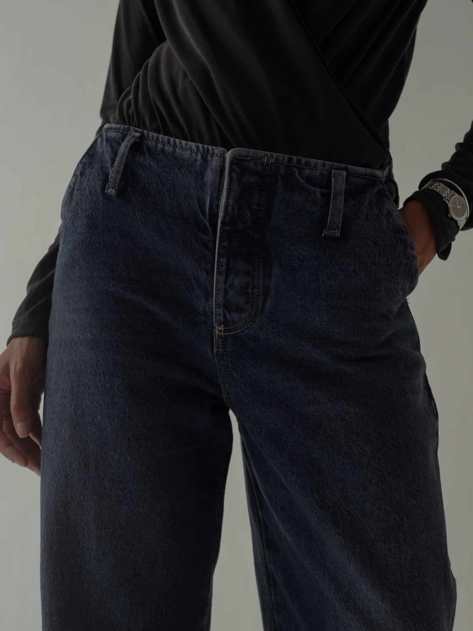 SARTORIAL BARREL JEAN - SPACE BLUE - miniatura 2