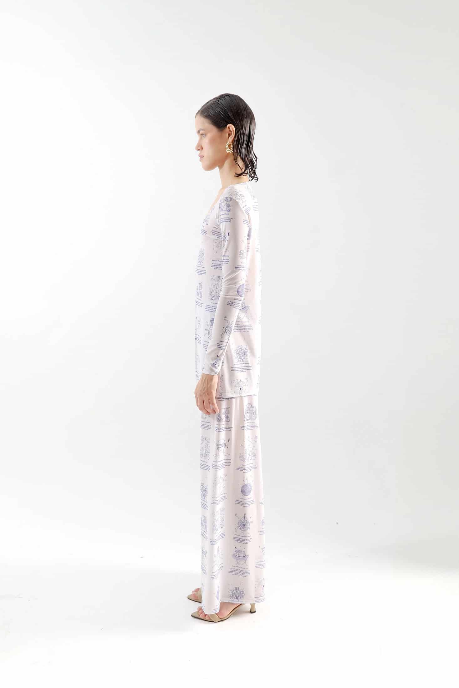 'Patents' Mesh Pants - miniatura 5