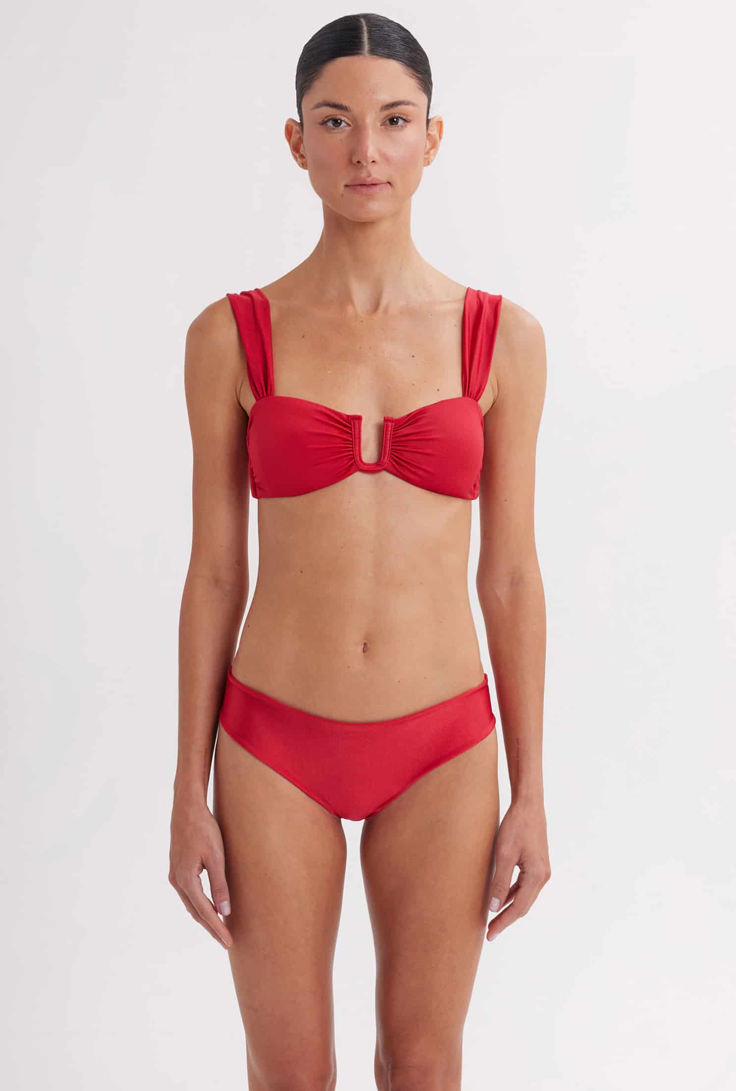 Top de Bikini Dalia Escarlata - miniatura 1