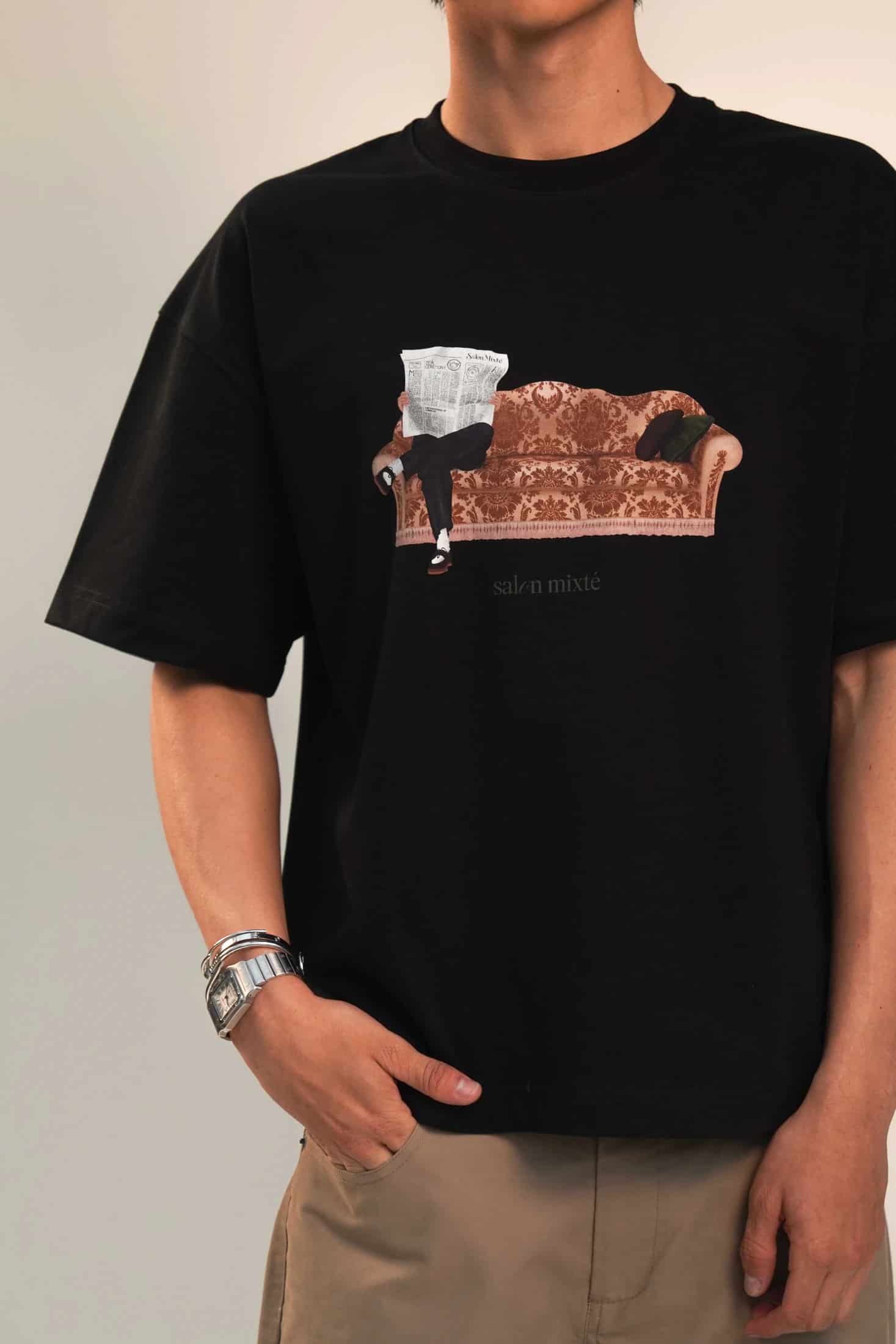 Camiseta Negra El Sofa - miniatura 4