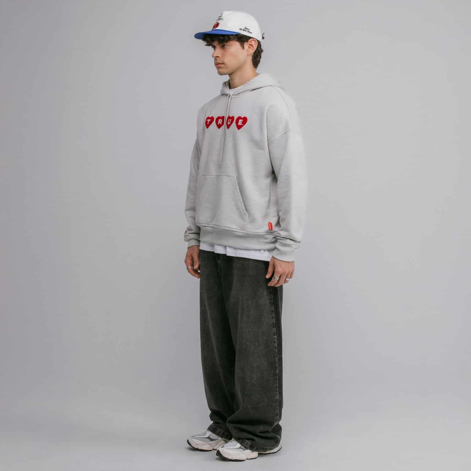 True X Smirnoff Hoodie - Gray - miniatura 4