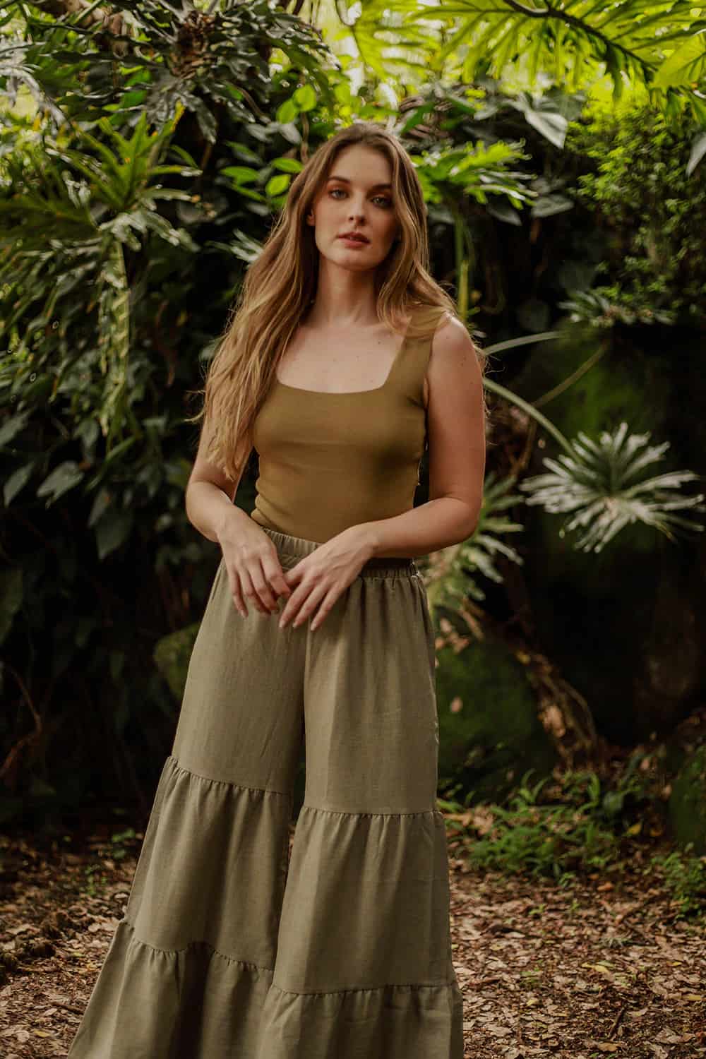 Capri Pants Verde - miniatura 3