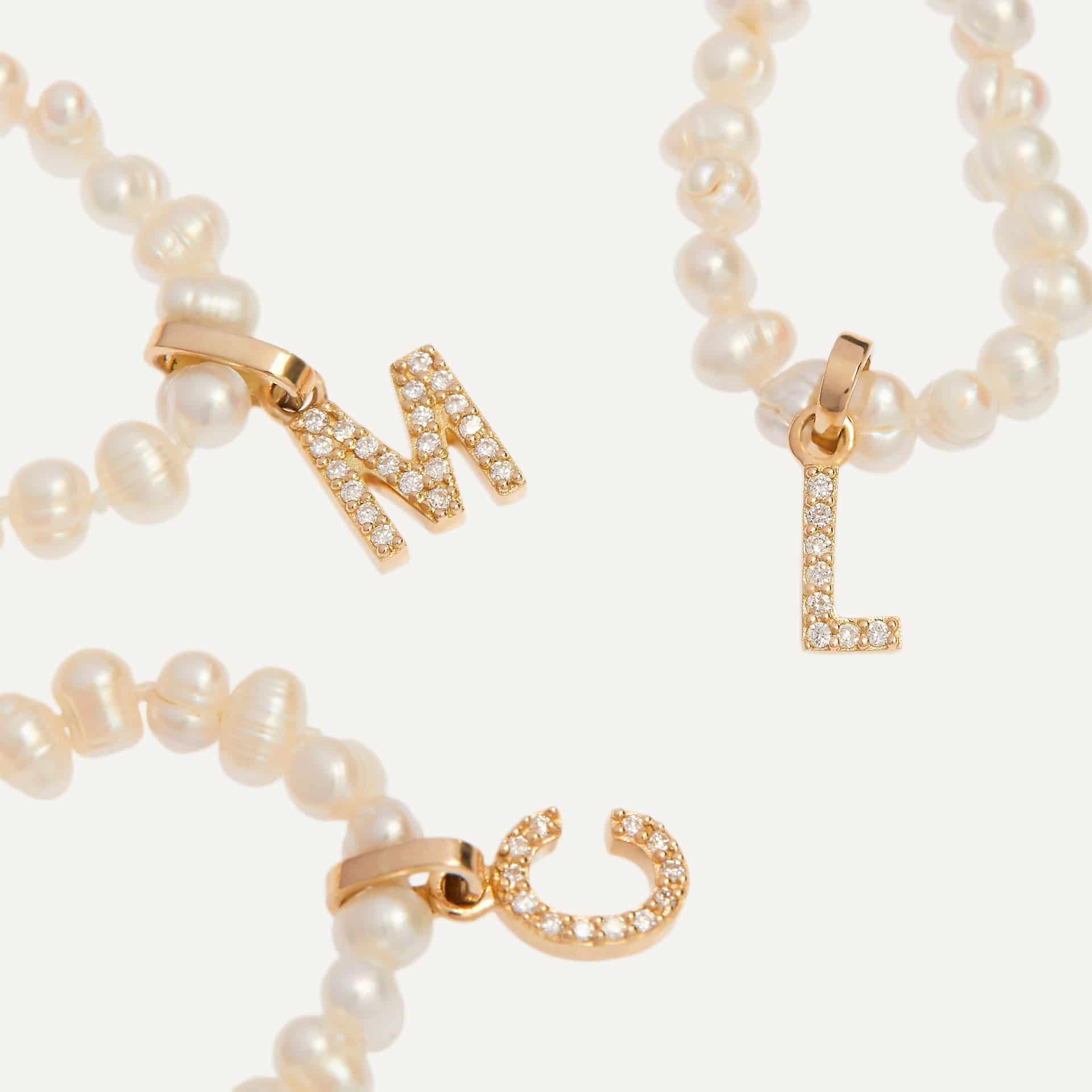 Cadena Personal Pearl Diamante - miniatura 1