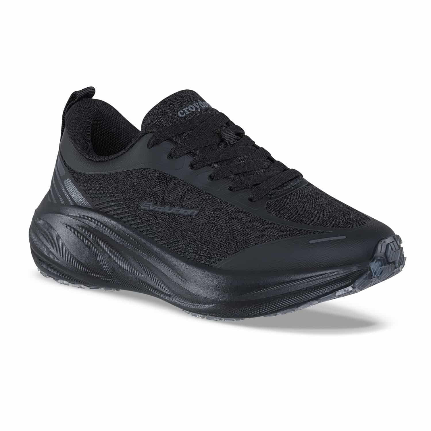 Tenis Running Wizod Negro-Negro Croydon Para Mujer - miniatura 1