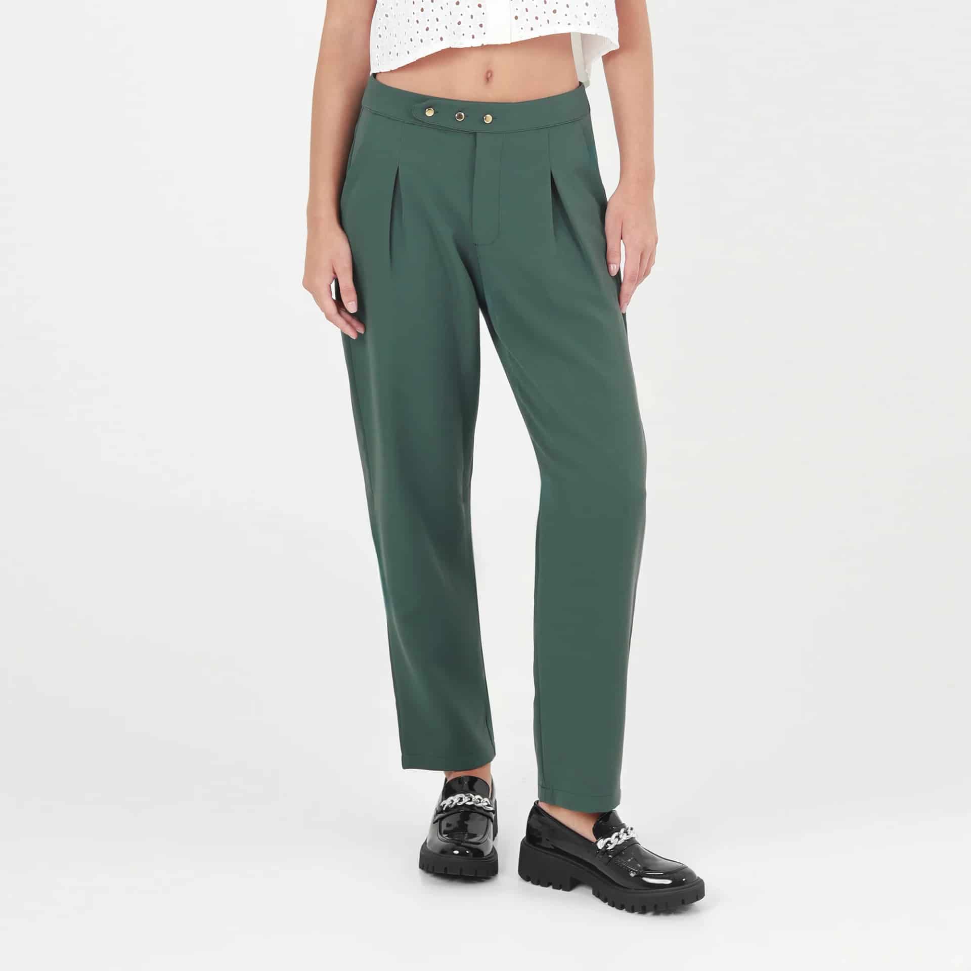Pantalon Tiro Alto Bota Recta - miniatura 5