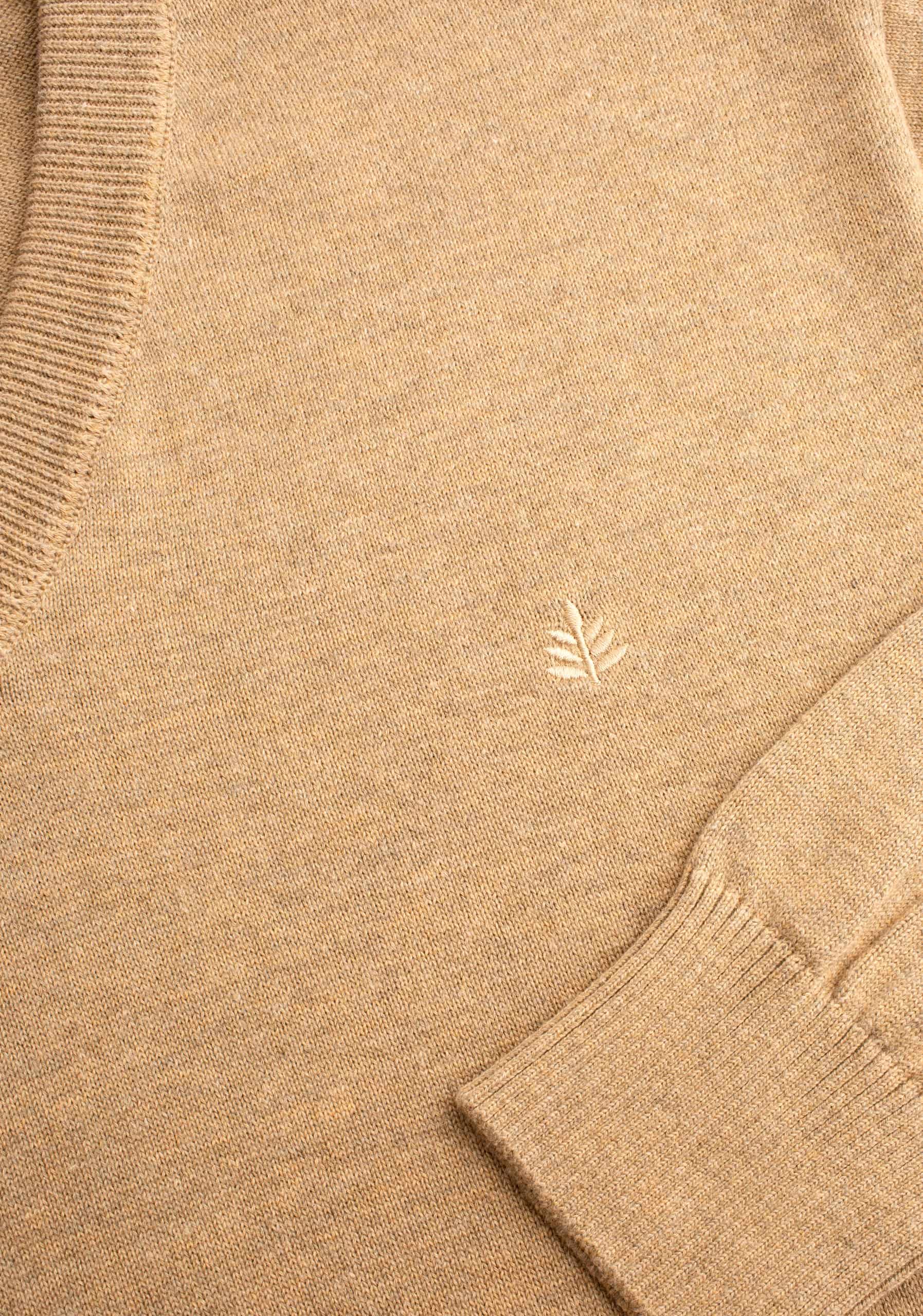 Saco H Newark Cuello V Beige - miniatura 3
