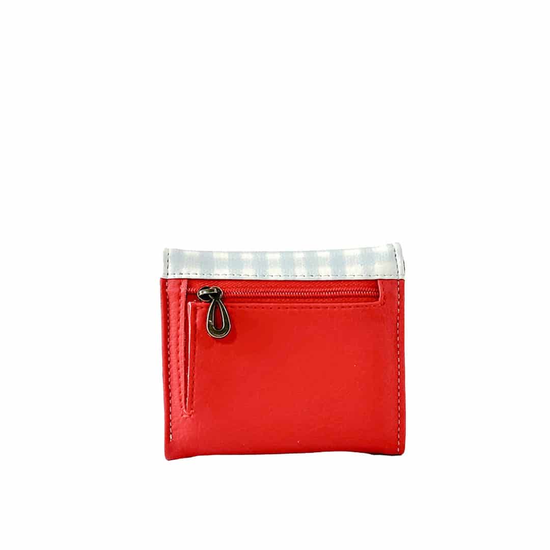 Billetera Para Mujer Italia Rojo Estampada Love Is In The Air - miniatura 2