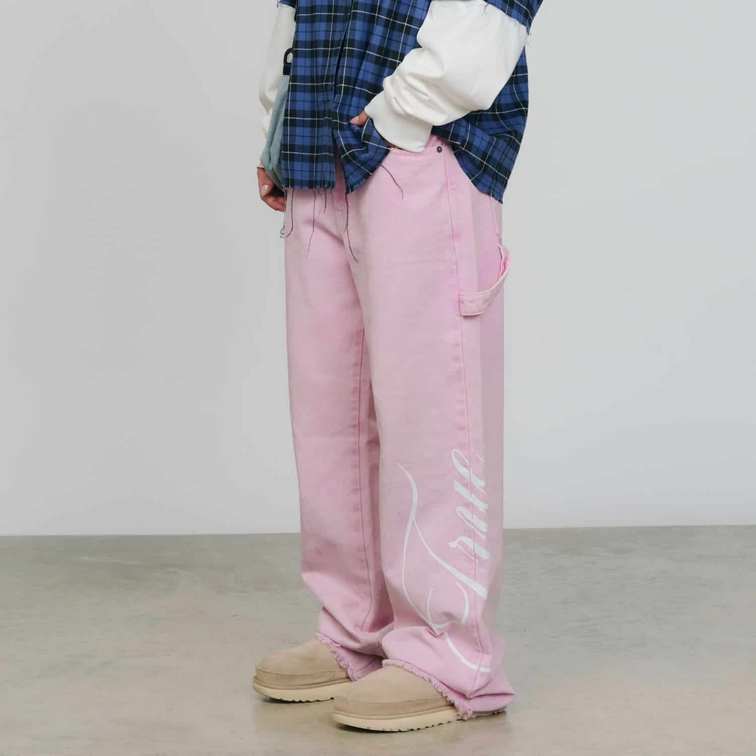 Blush Mid-Rise Pants - Pink - miniatura 2