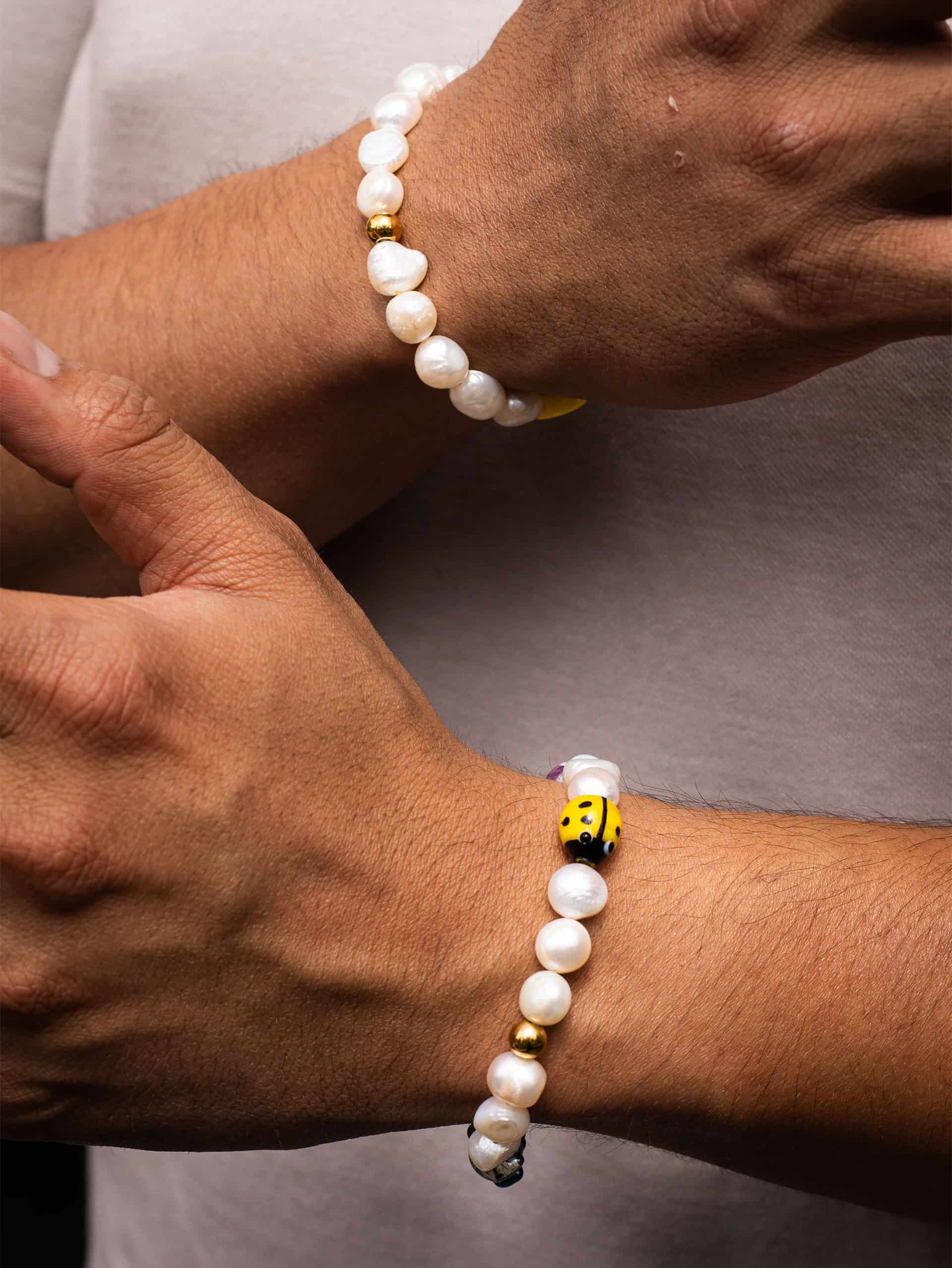 Brazalete Perla de Rio Chunky 7mm - miniatura 2