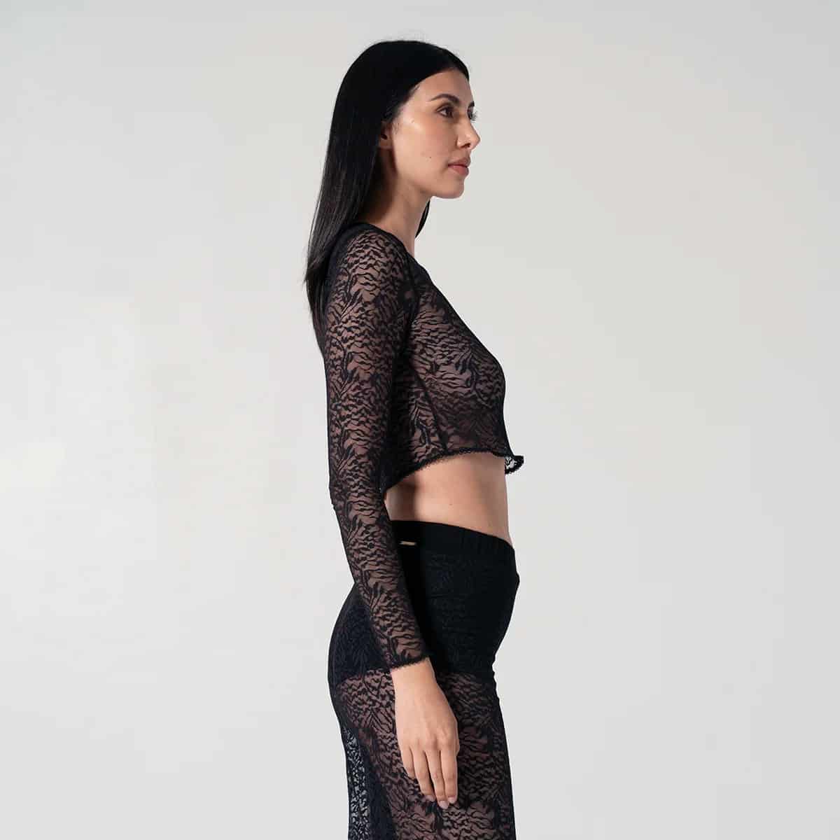 Blusa Crop Slim Gabriel - miniatura 9